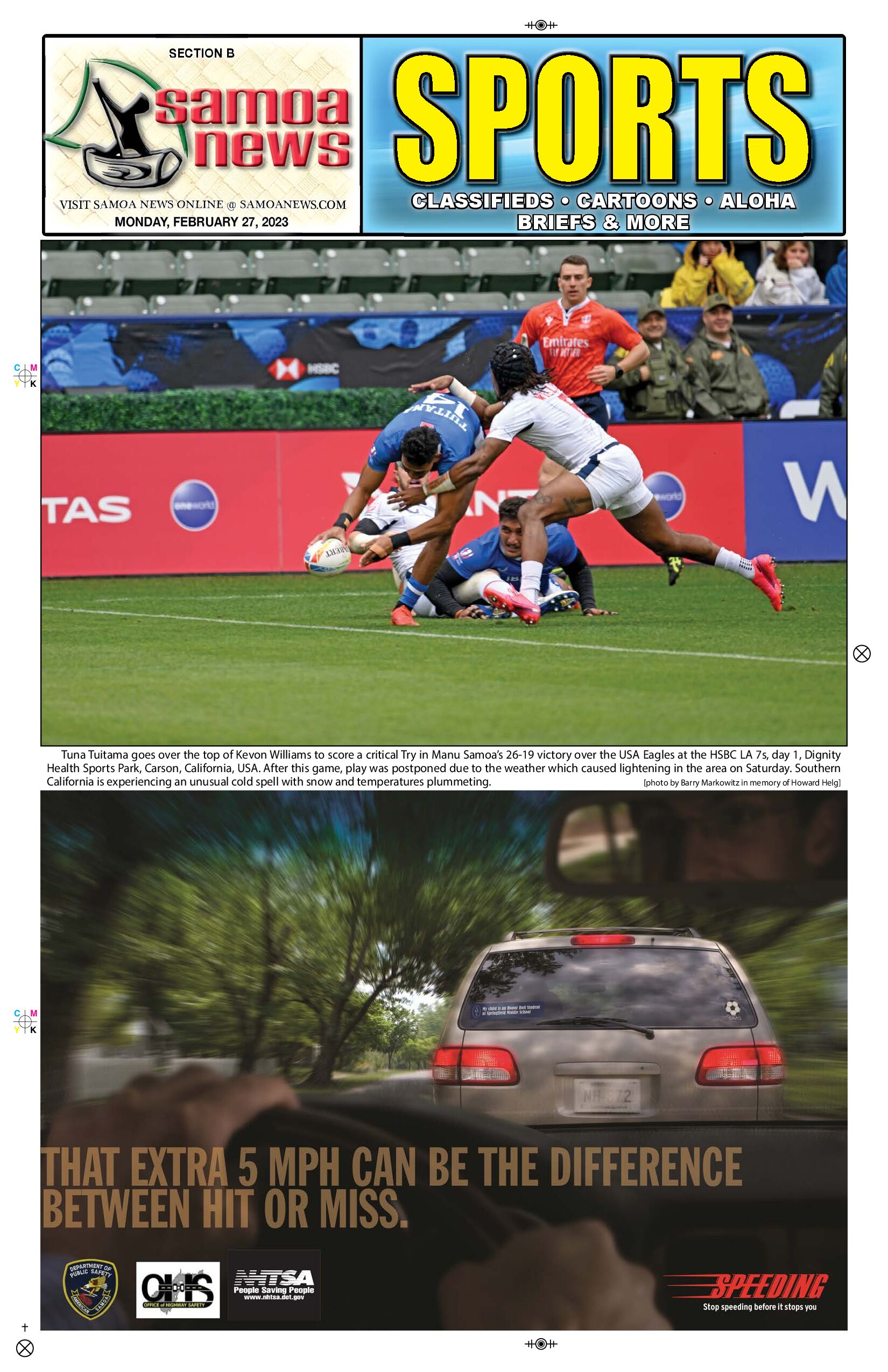 SN Sports Monday, February 27,  2023