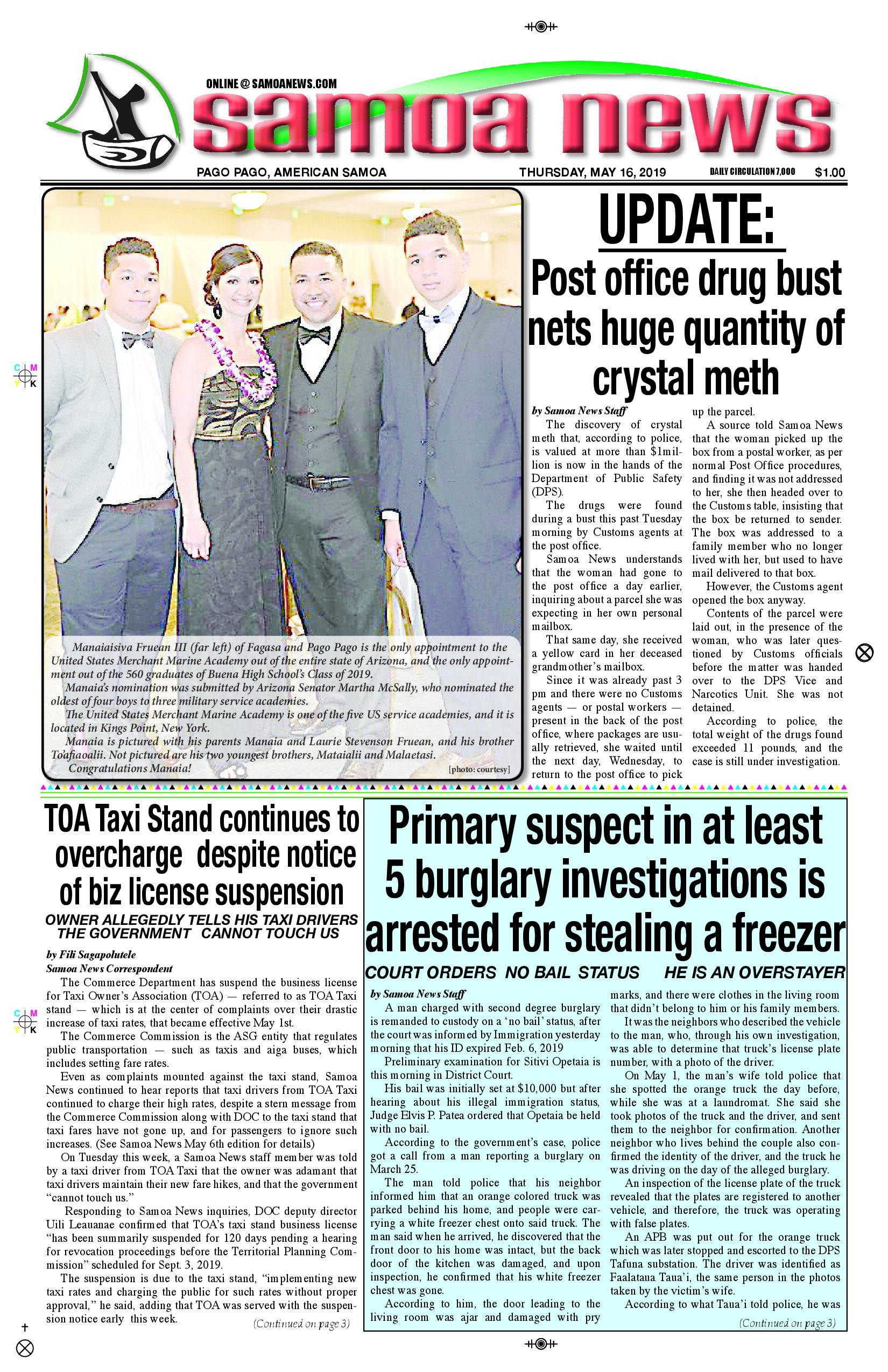 SN News Thursday, May 16, 2019