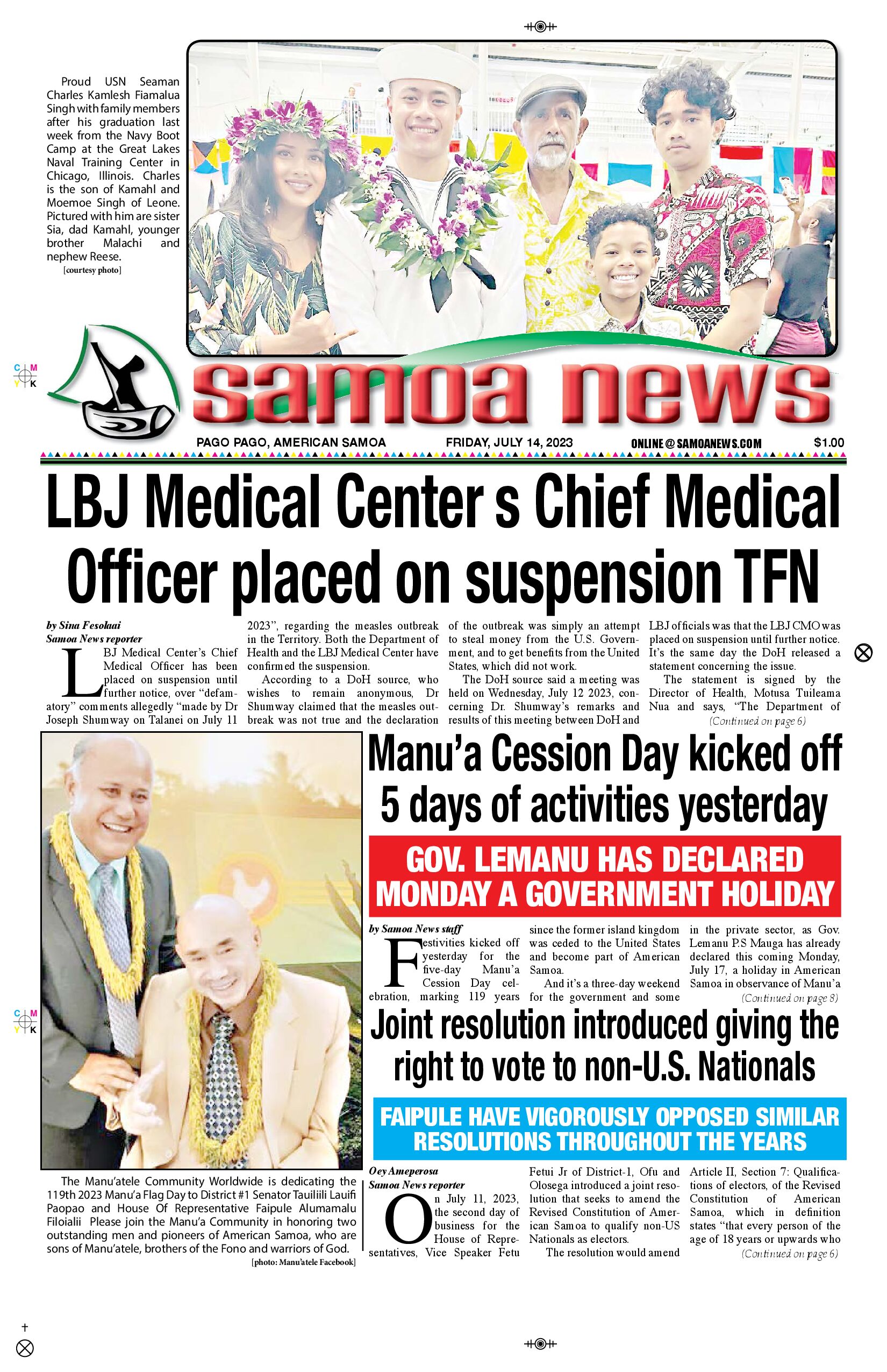 SN News Friday, July 14, 2023