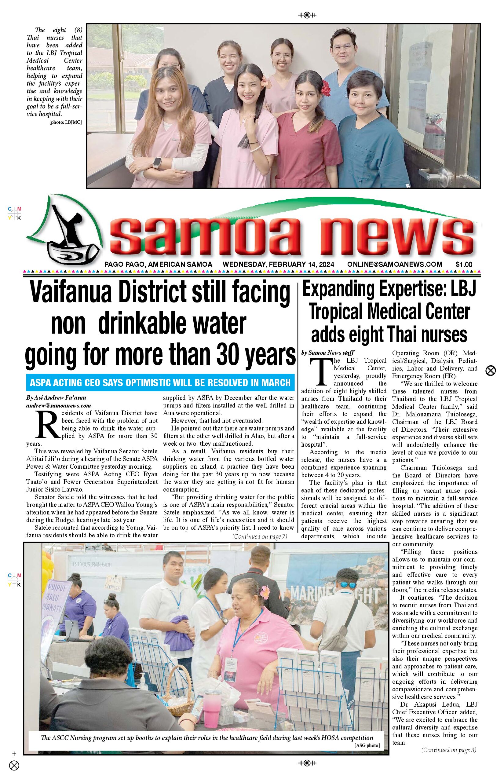 SN News Wednesday, February 14, 2024