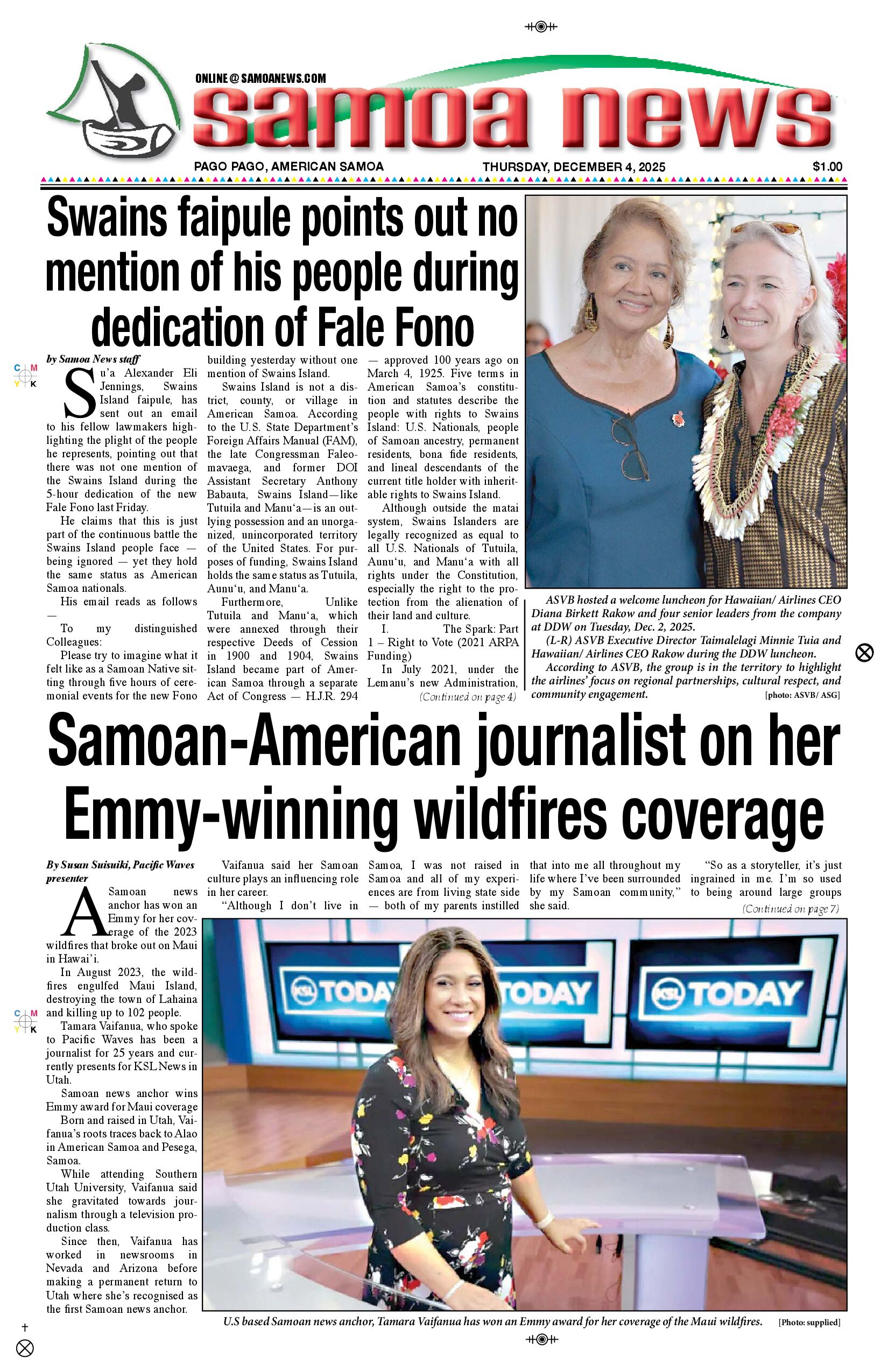 SN News Thursday, December 04, 2025