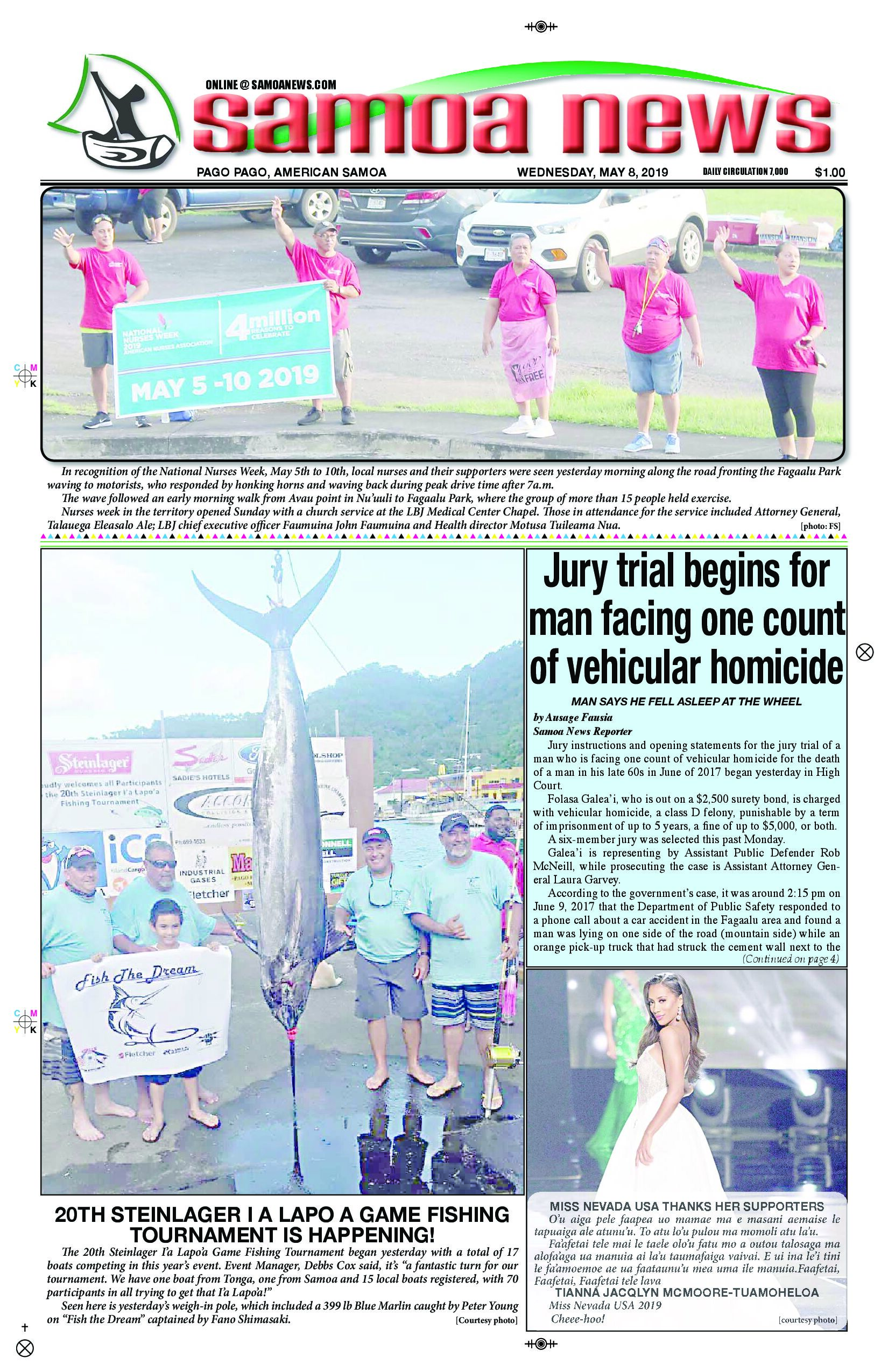 SN News Wedneday, May 08, 2019