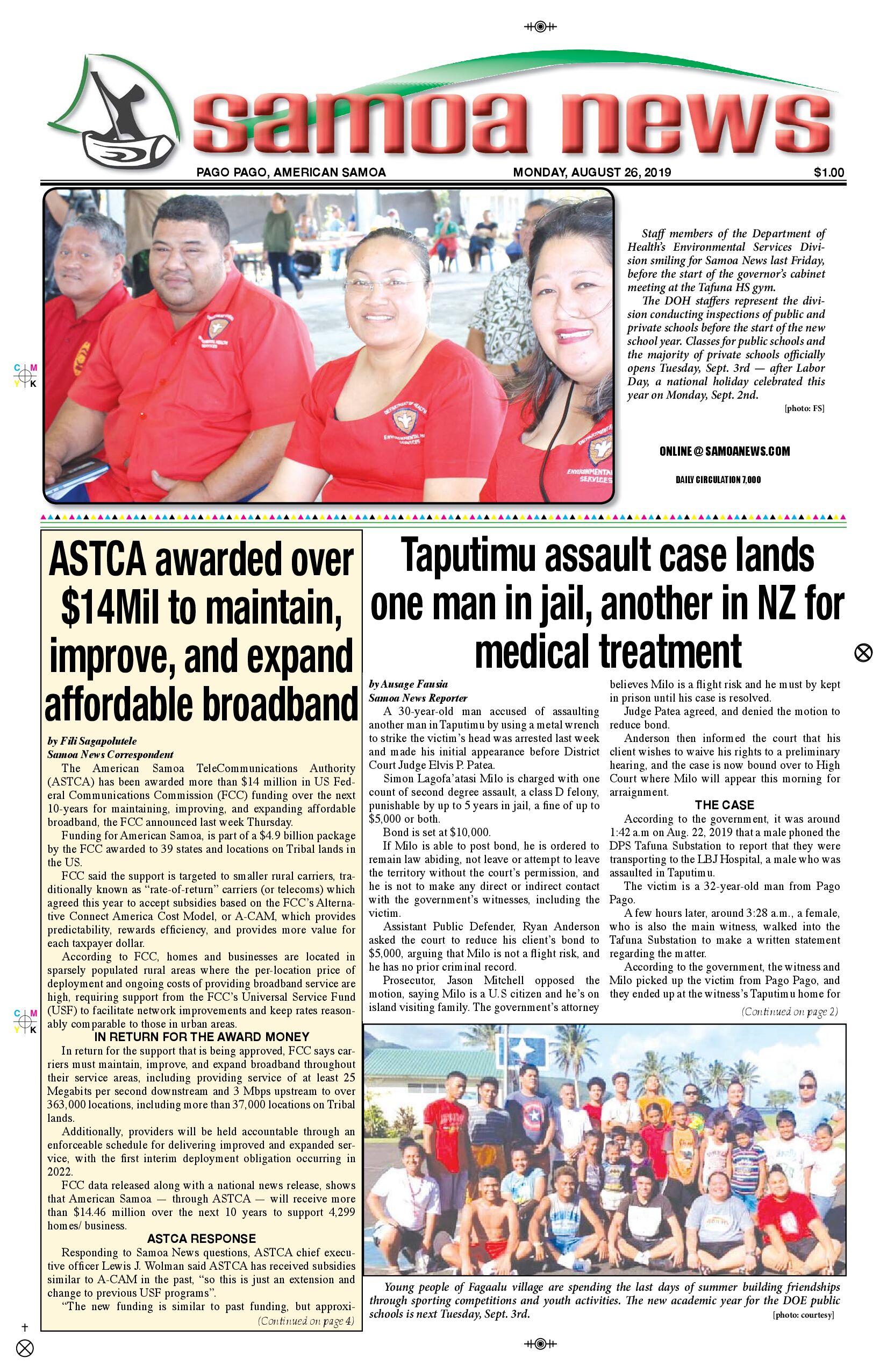 SN News Monday, August 26, 2019