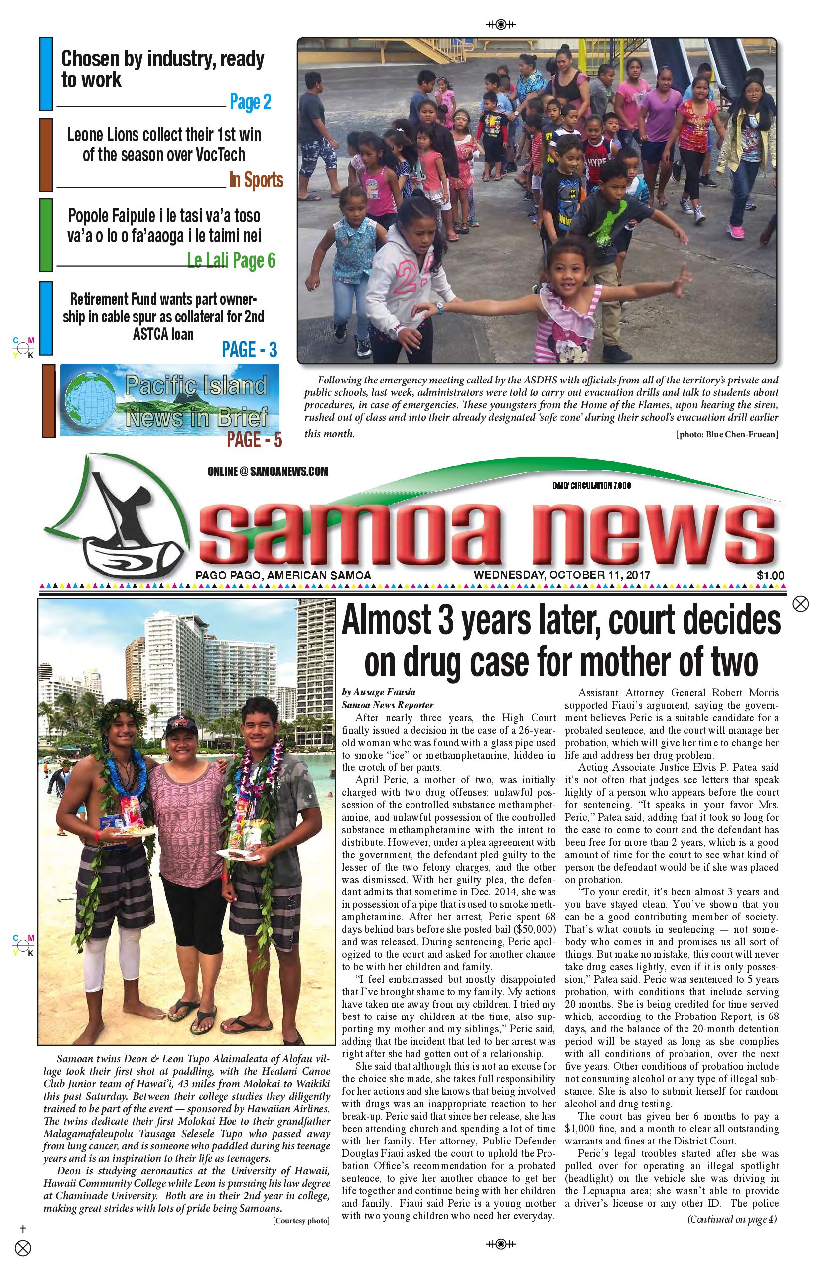 SN News Wednesday Oct. 11, 2017