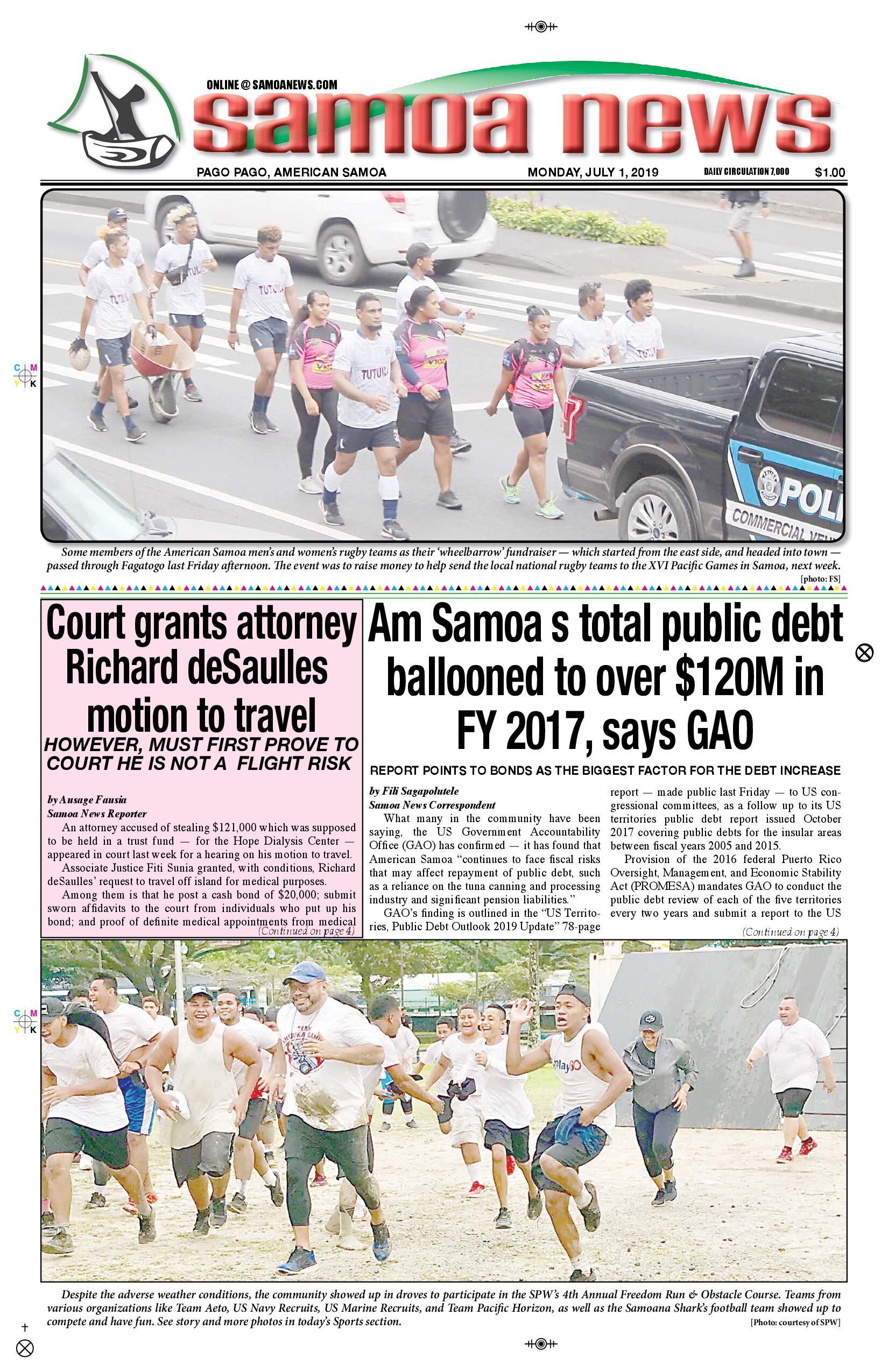 SN News Monday, July 01, 2019