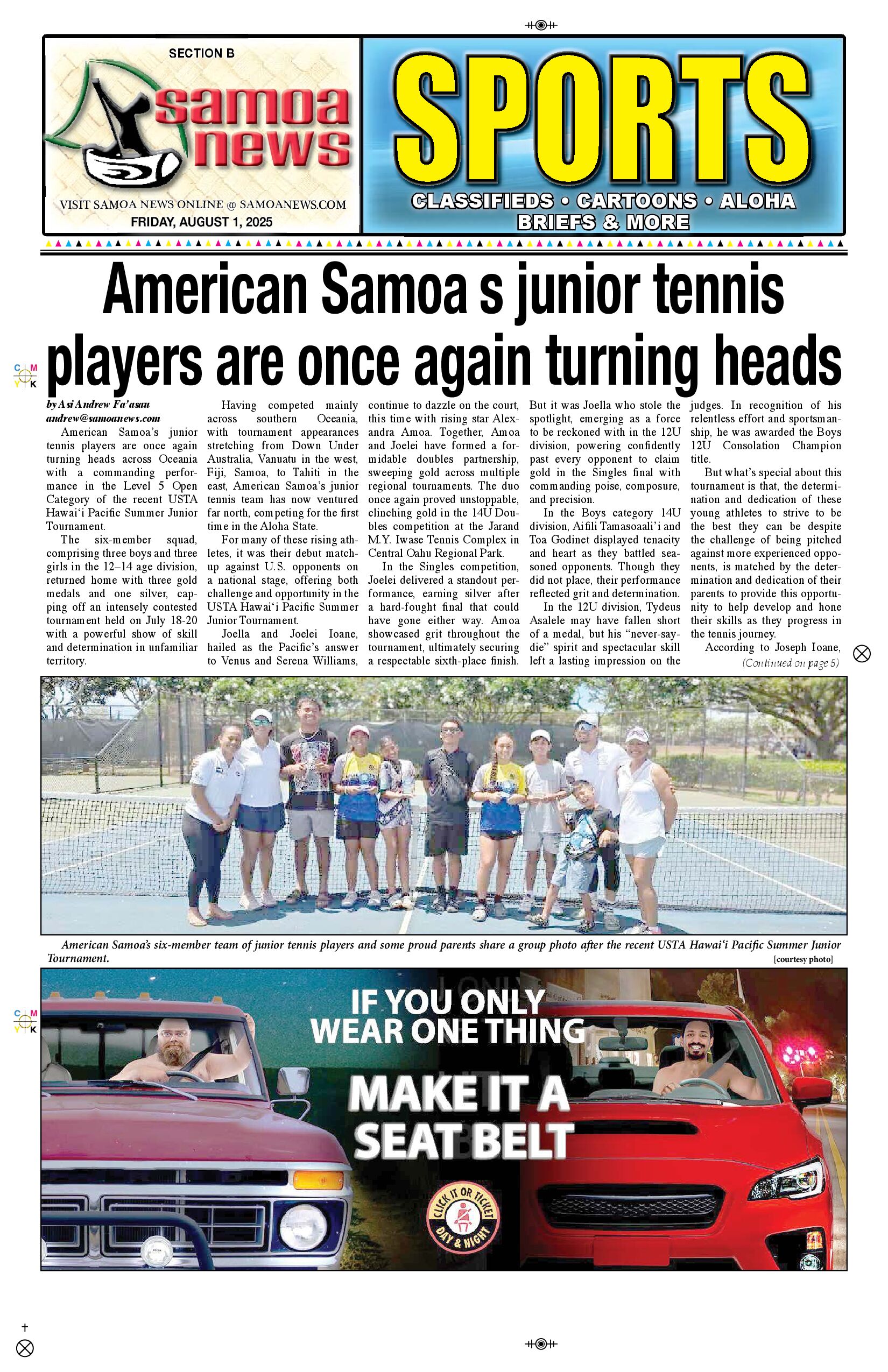 SN Sport Friday, August 01, 2025