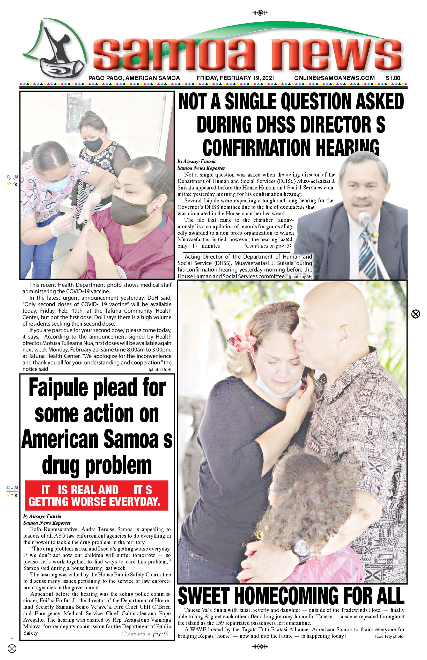 SN News Friday, Feb. 19, 2021