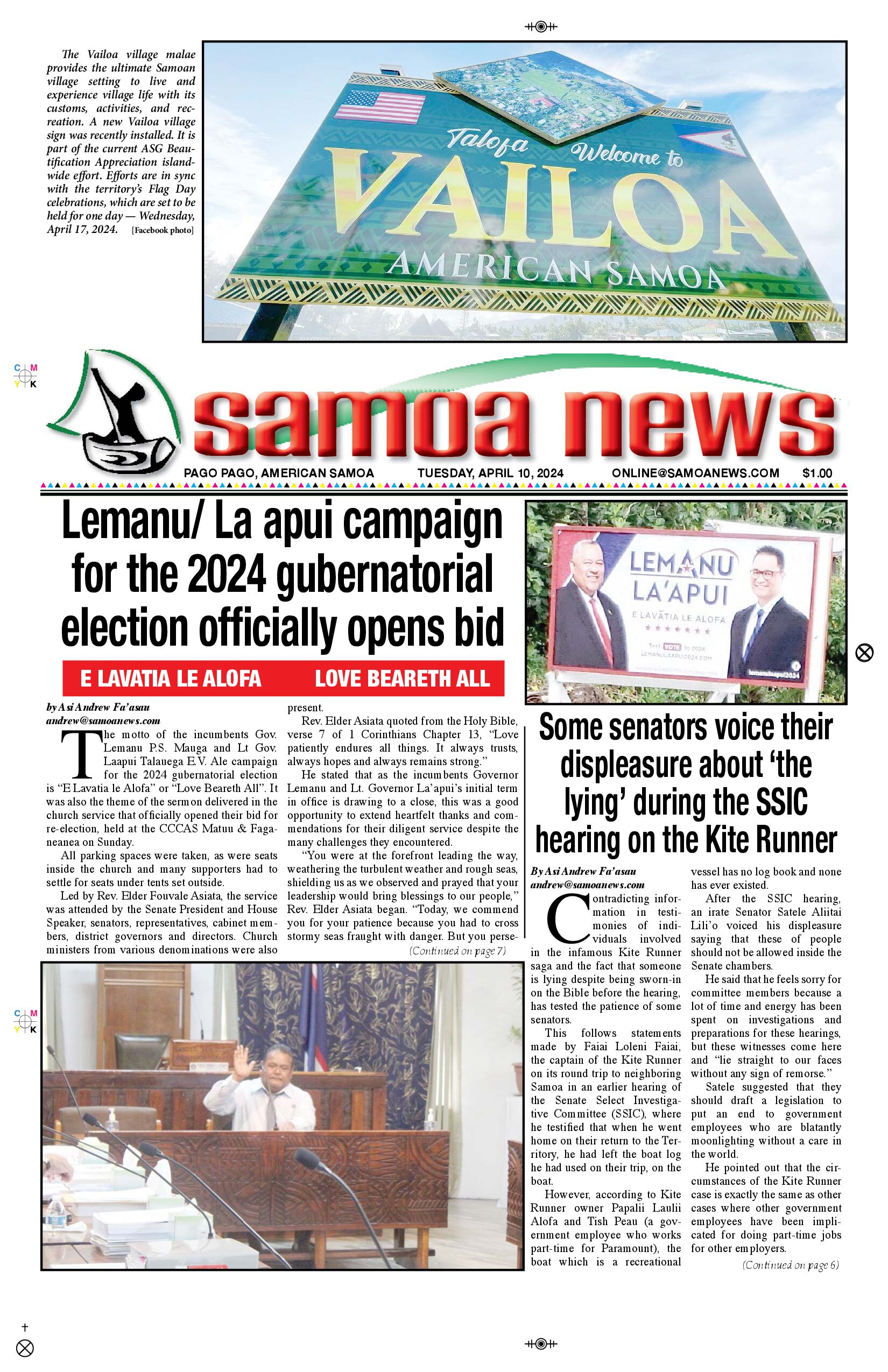 SN News Wednesday, April 10, 2024