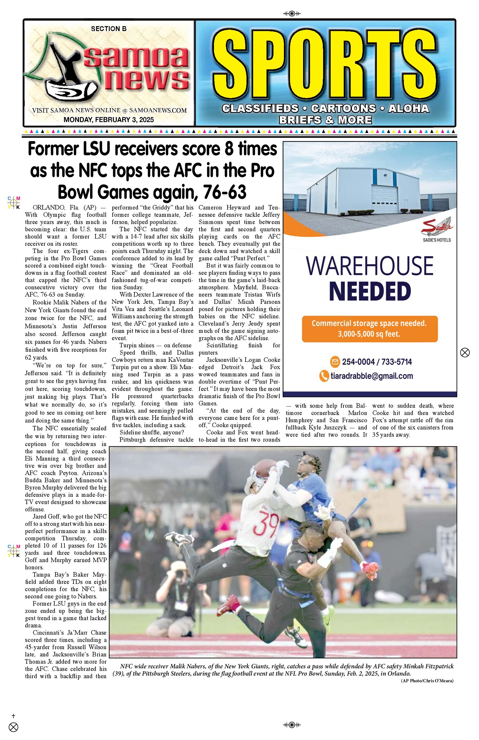 SN Sports Monday, February 03, 2025