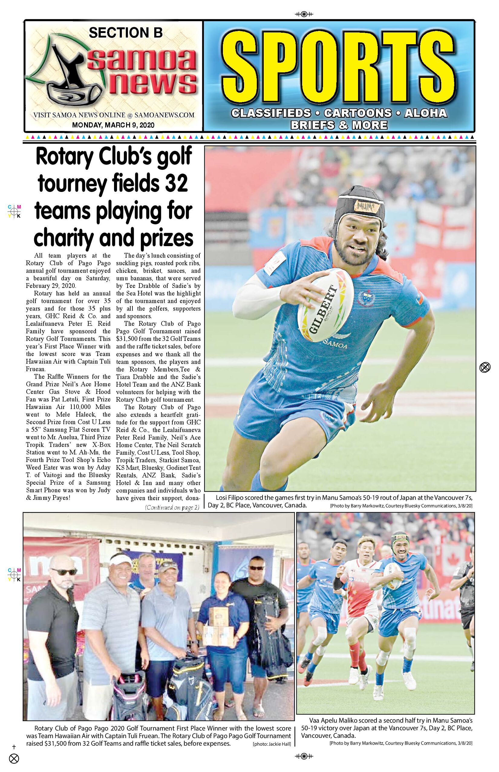 SN Sports Monday, March 09, 2020