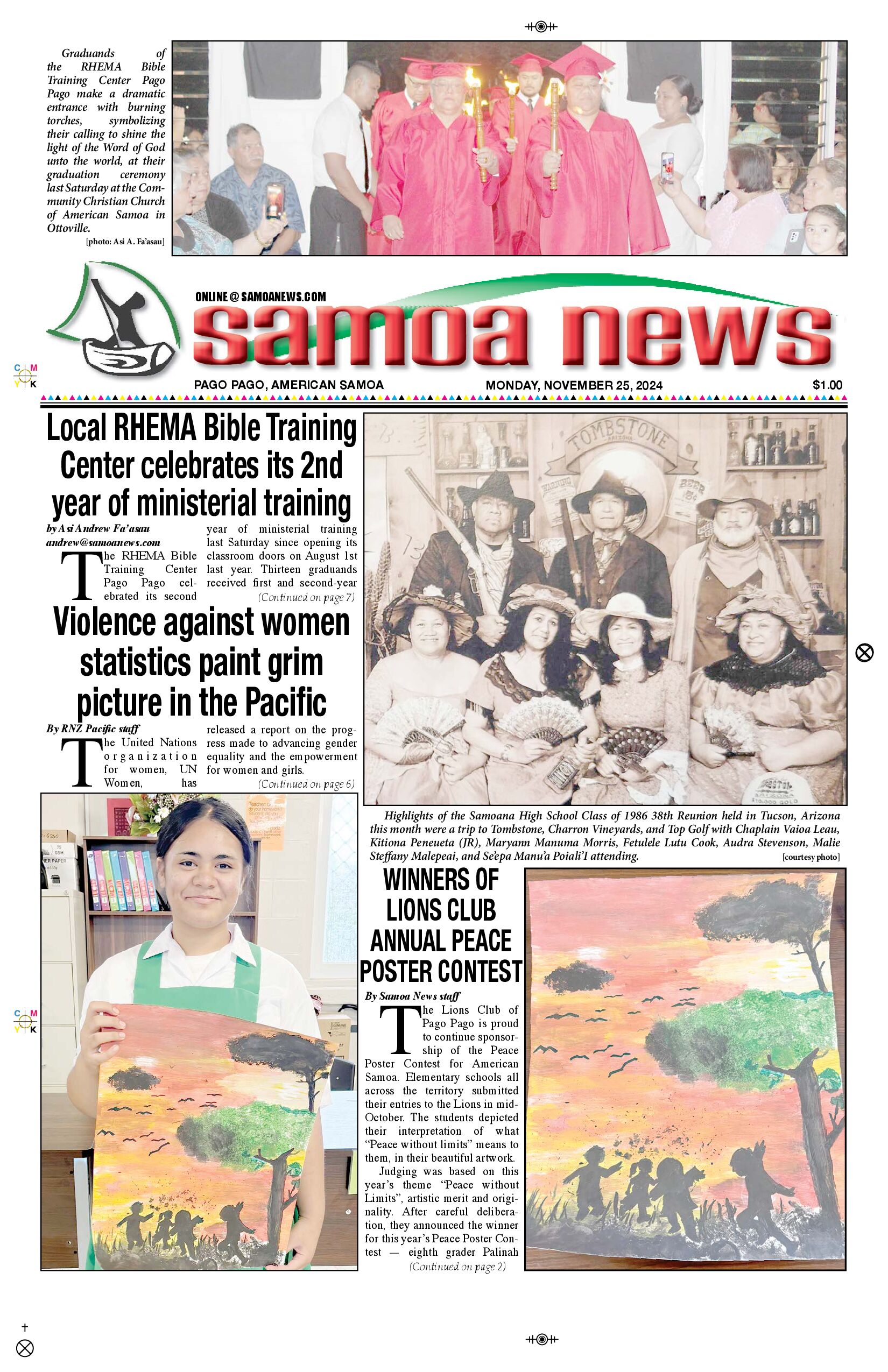 SN News Monday, November 25, 2024