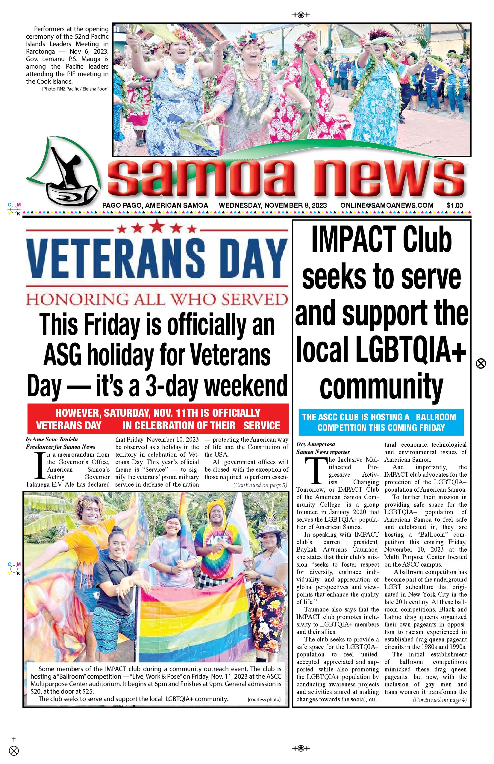 SN News Wednesday, November 08, 2023