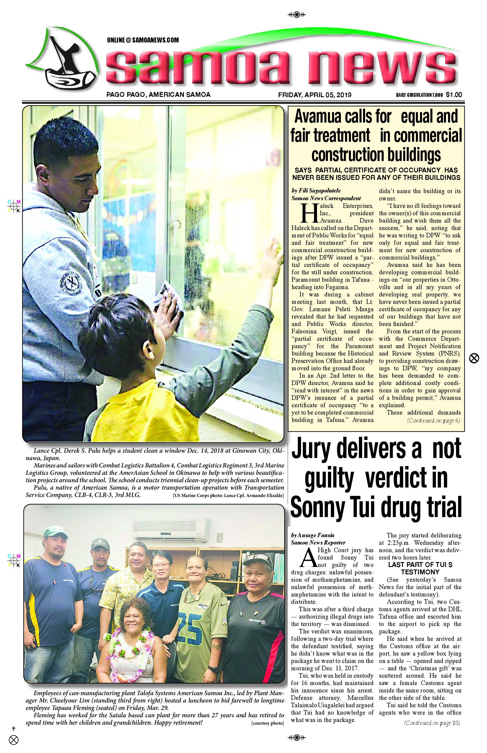 SN News Friday, April 05, 2019