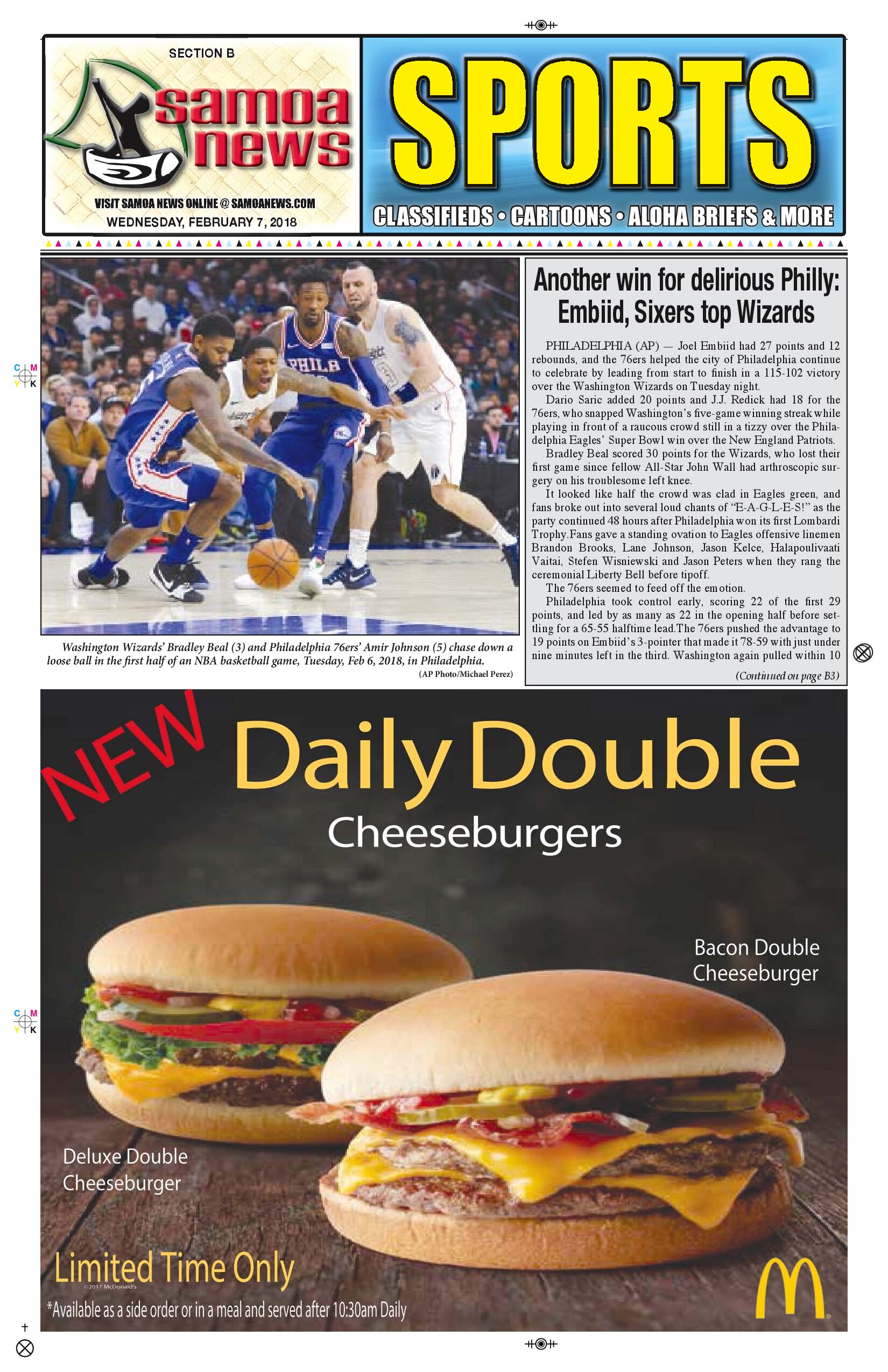 SN Sports Wednesday, Feb. 7, 2018