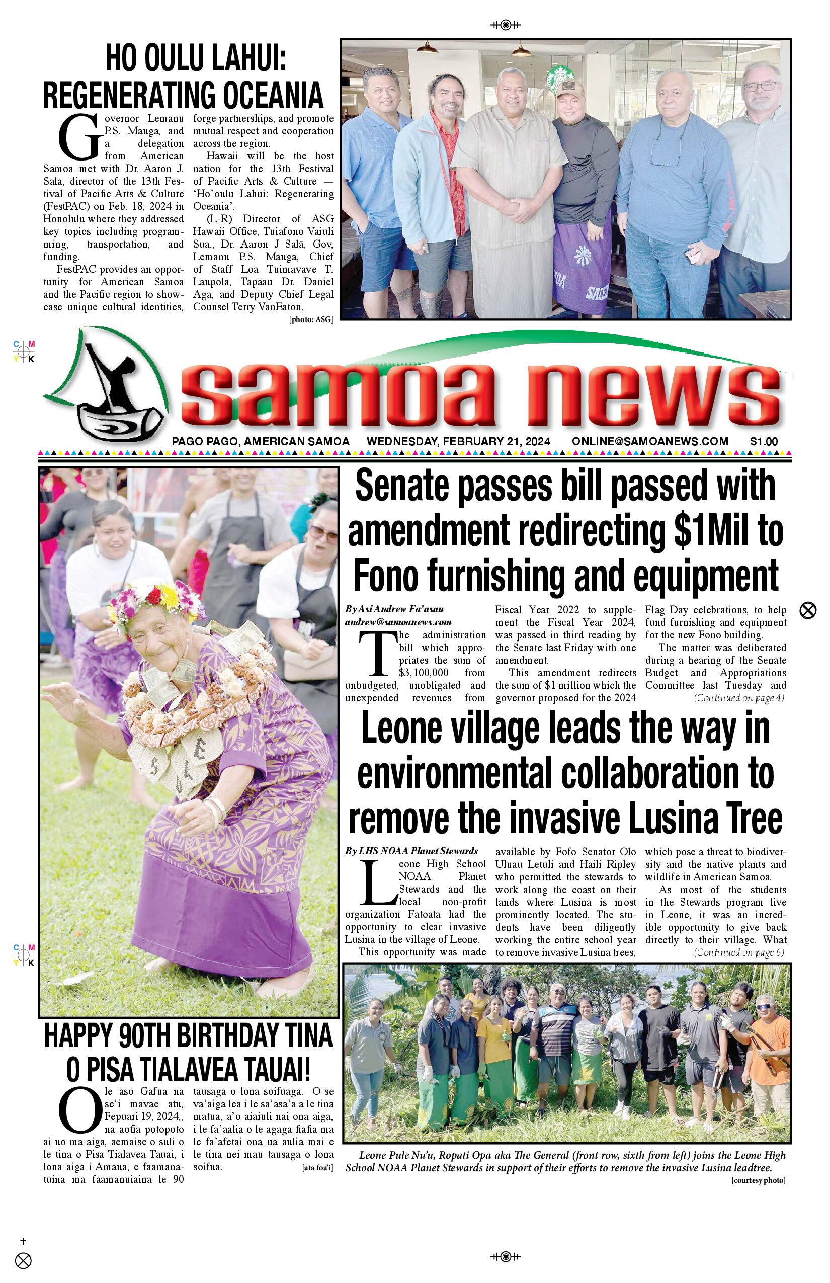 SN News Wednesday, February 21, 2024