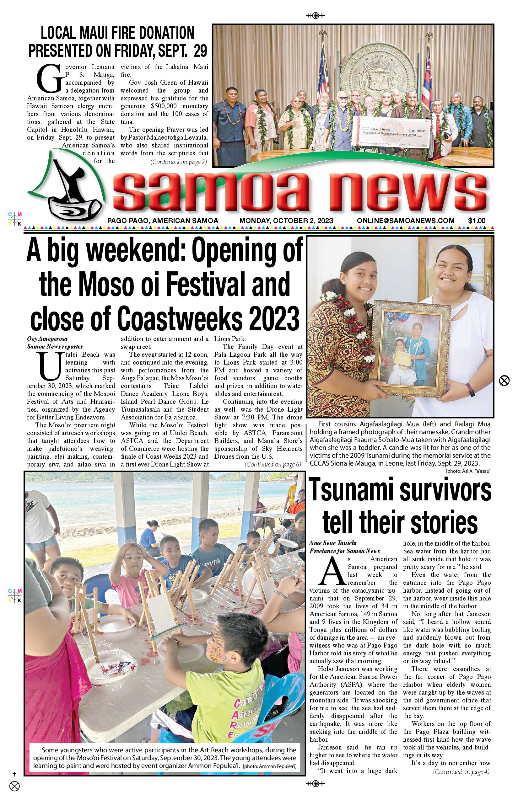 SN News Monday, October 02, 2023