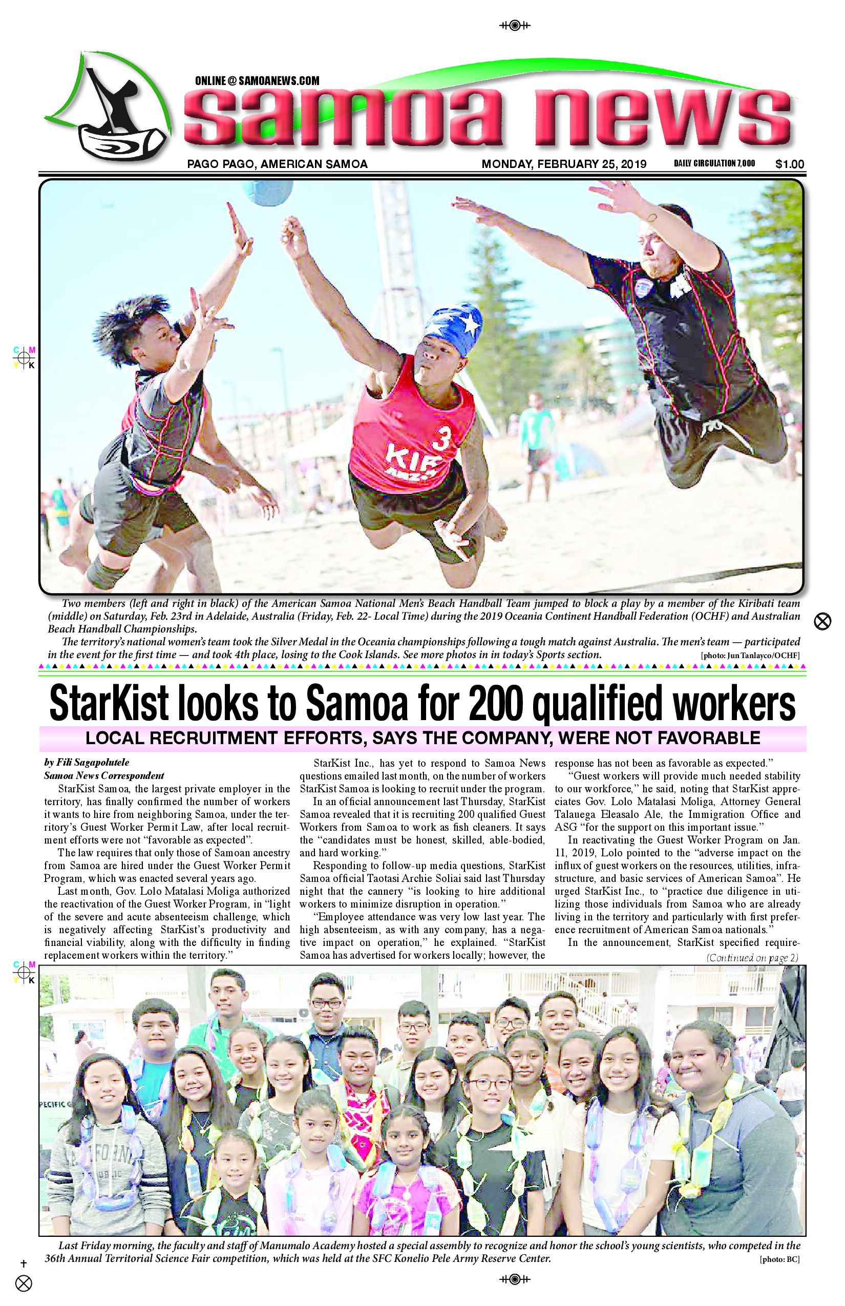 SN News Monday, February 25, 2019