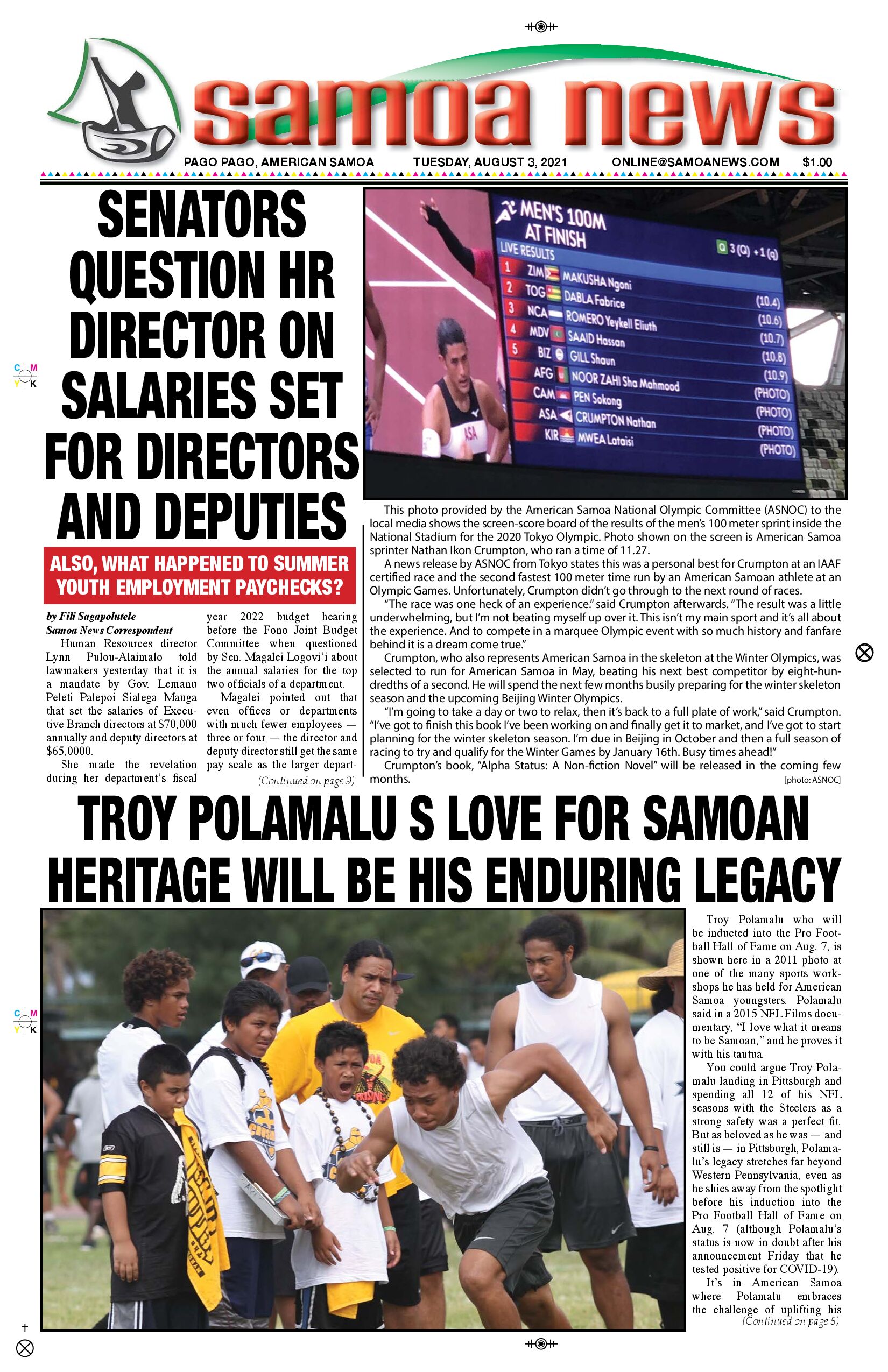 SN News Tuesday, August 03, 2021