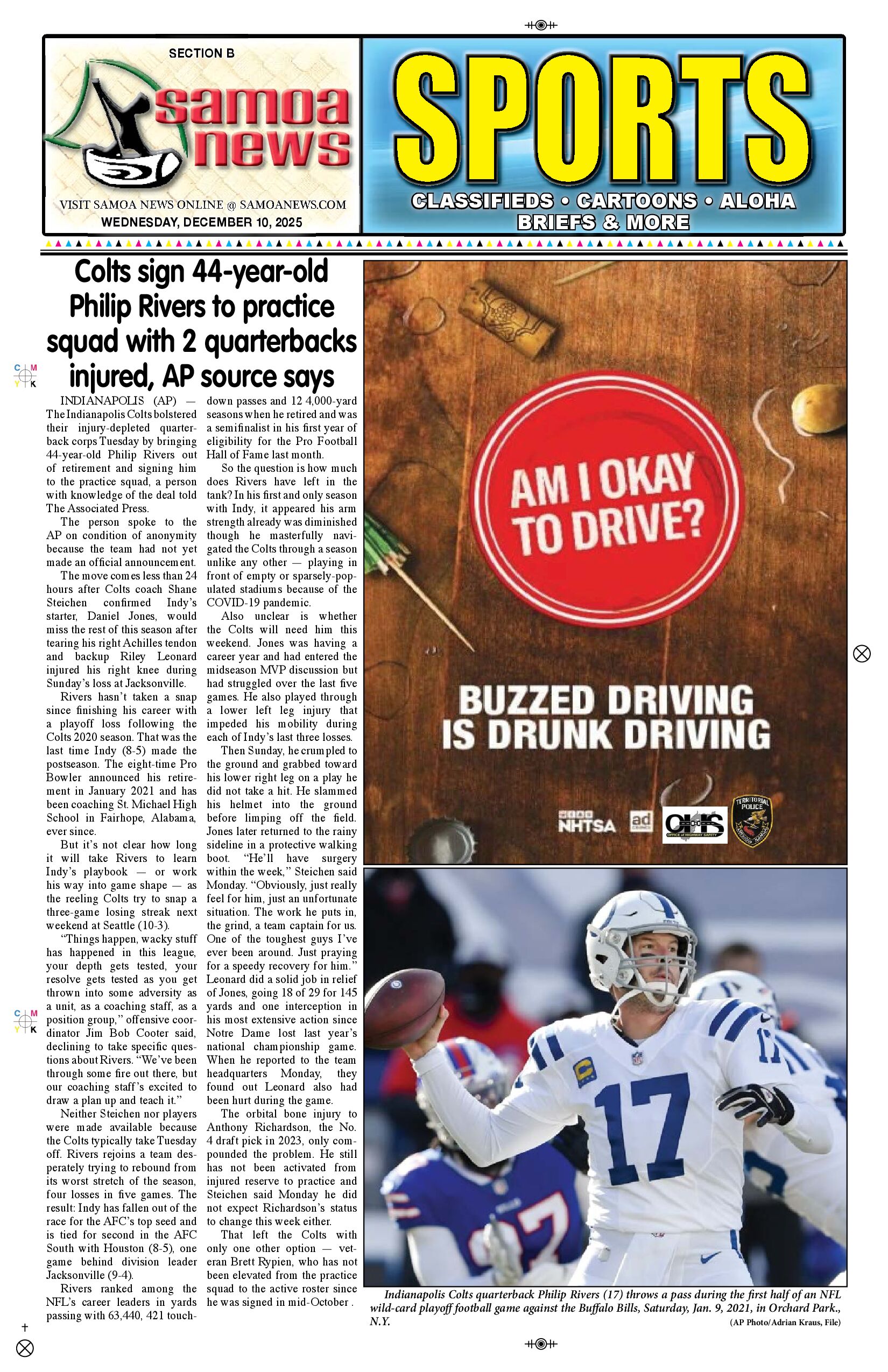 SN Sports Wednesday, December 10, 2025