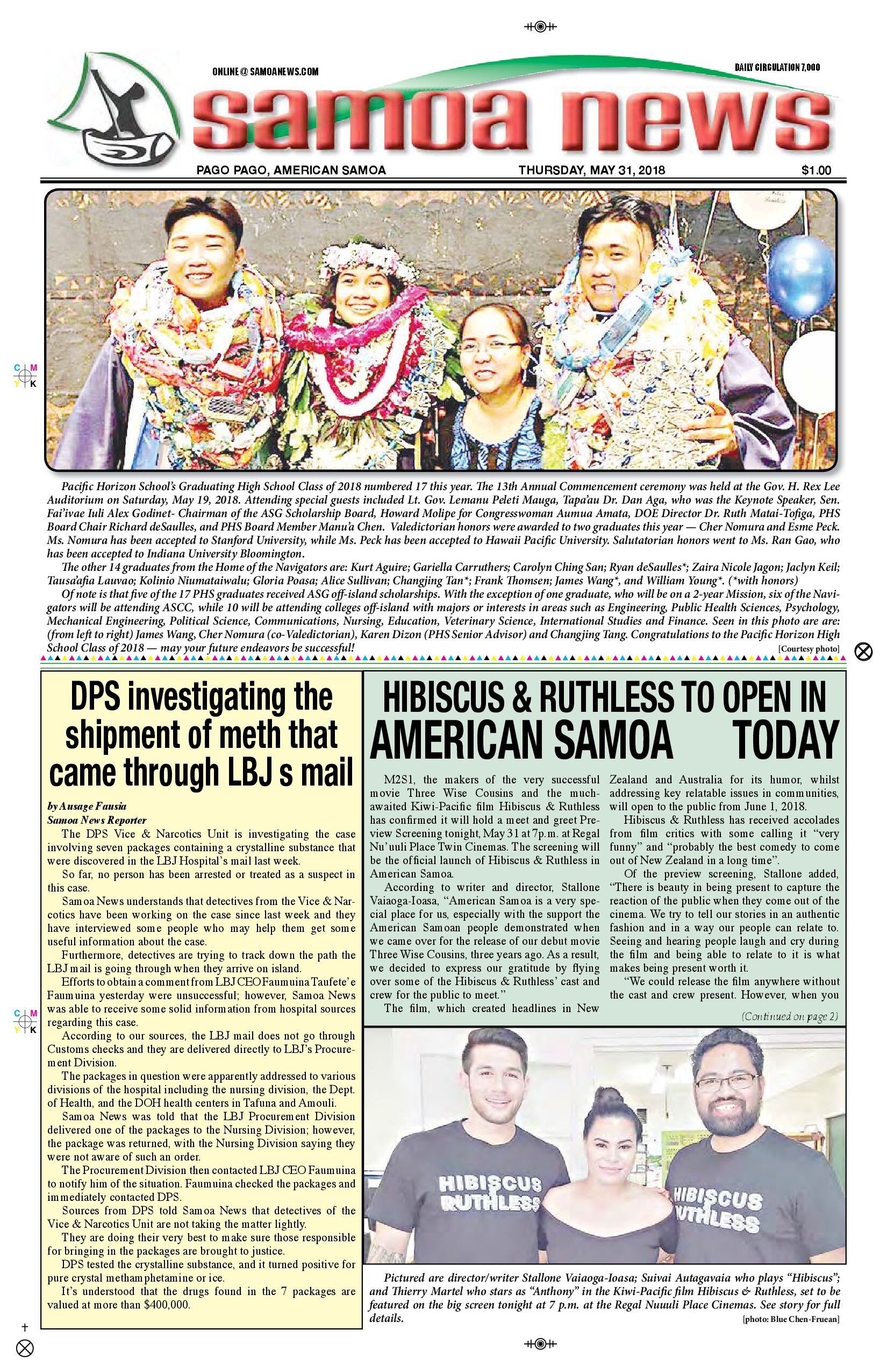 SN News Thursday, May 31, 2018