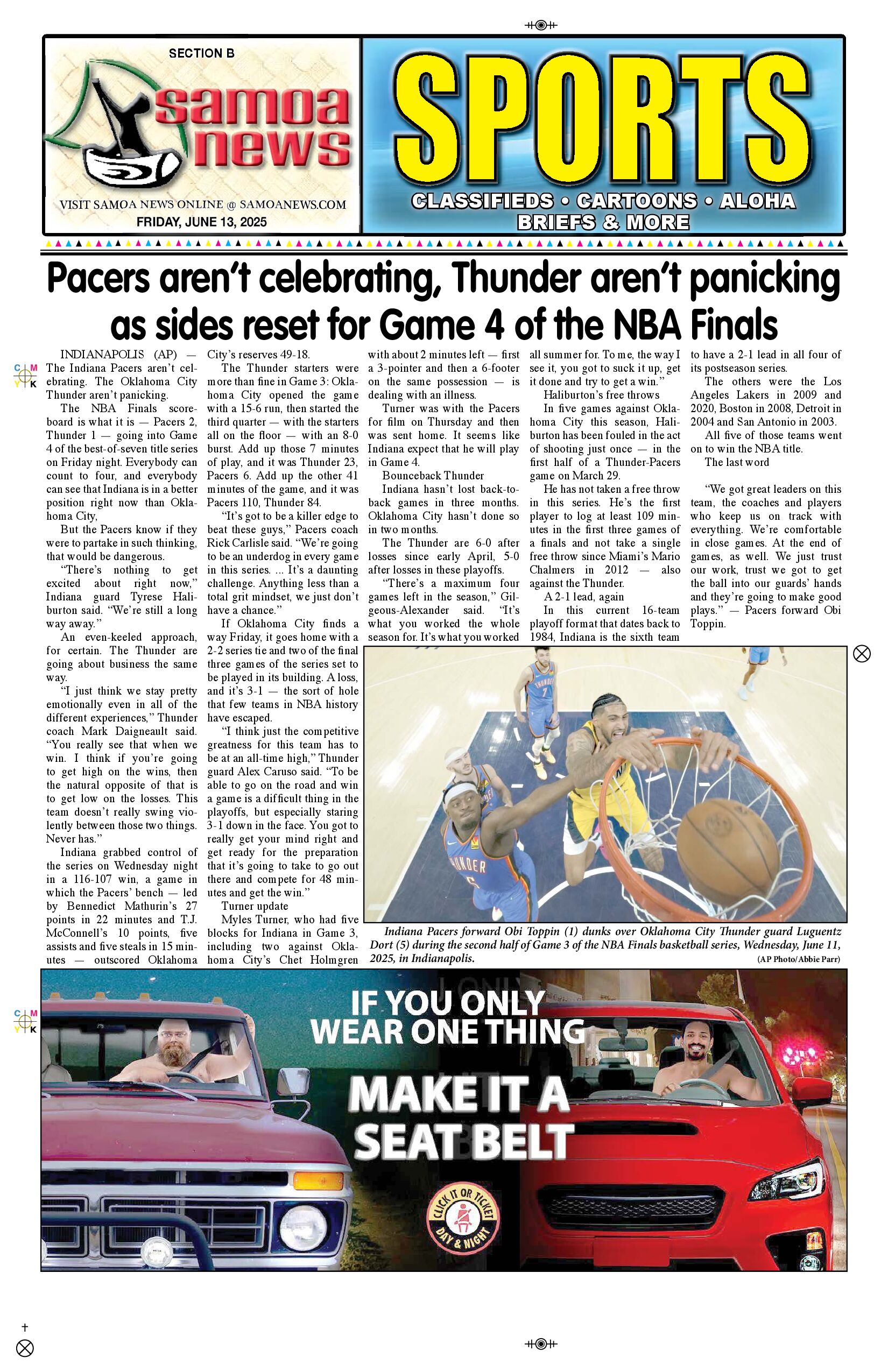 SN Sports Friday, June 13, 2025