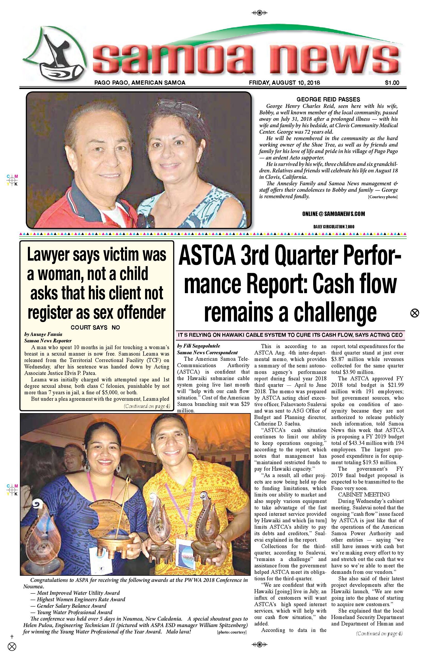 SN News Friday, August 10, 2018