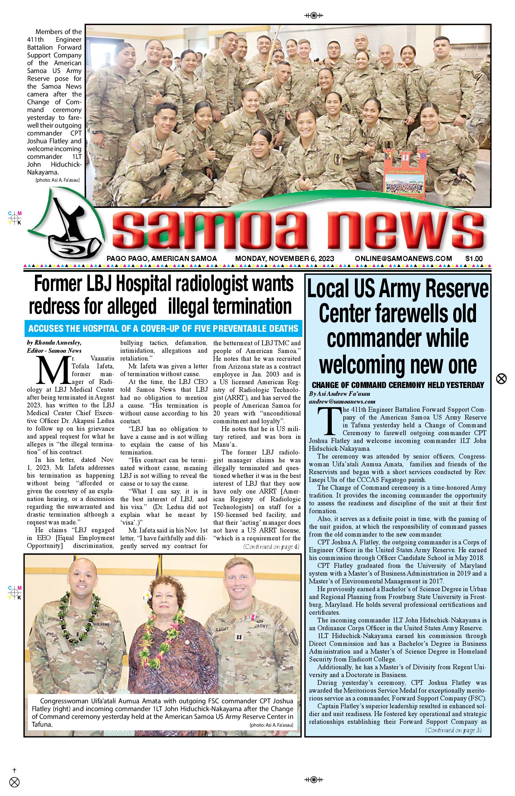 SN News Monday, November 06, 2023