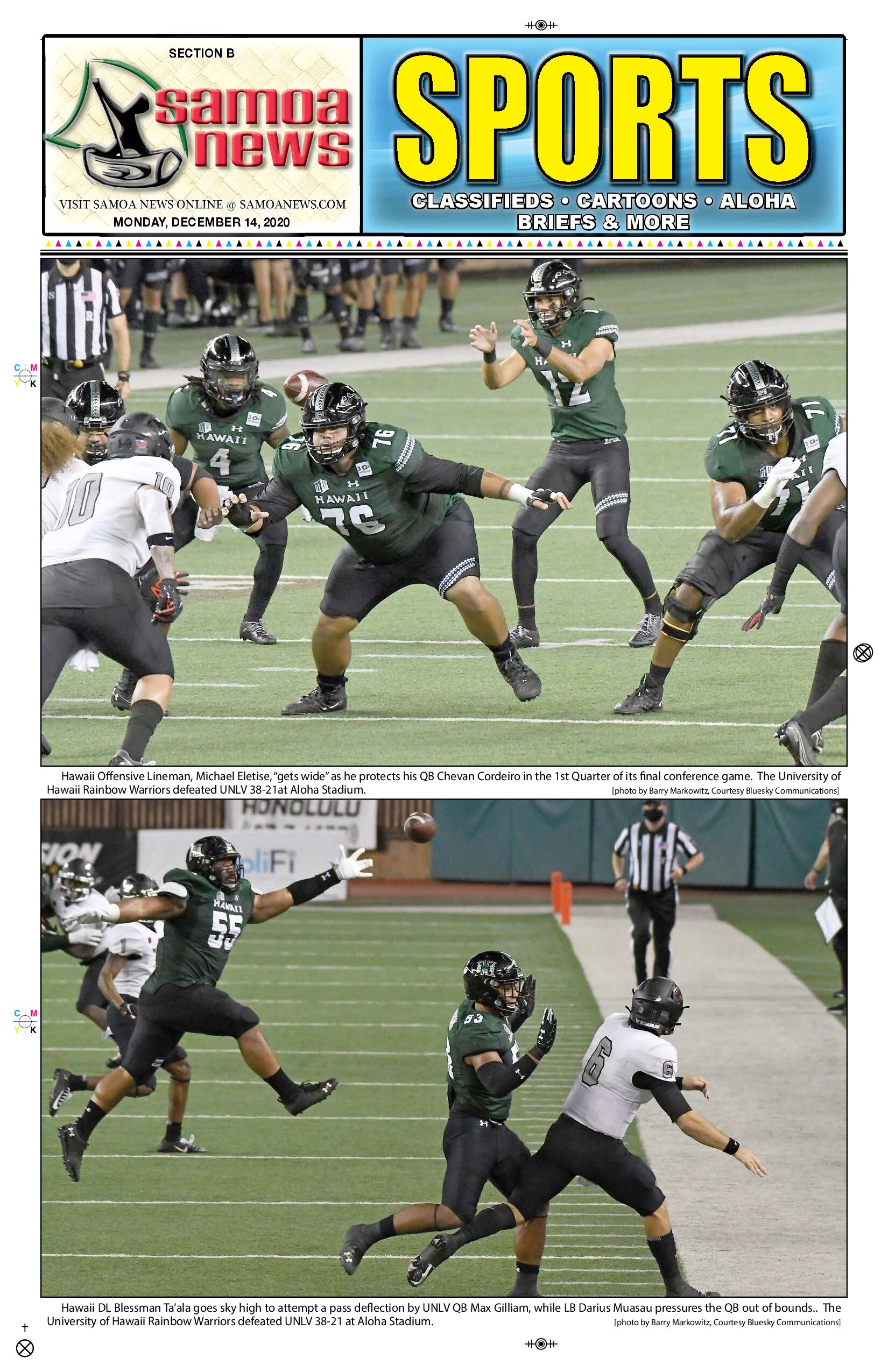 SN Sports Monday, Dec. 14, 2020