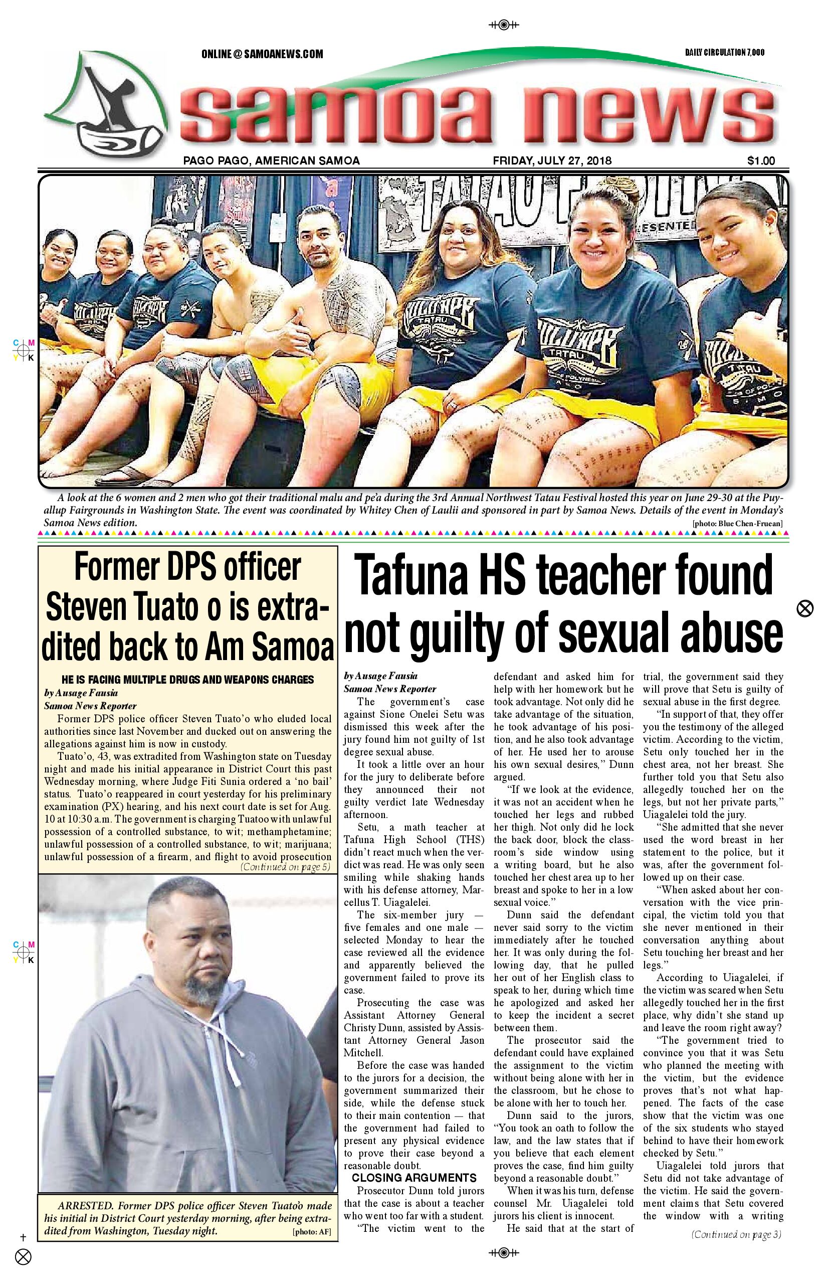 SN News Friday, July 27, 2018