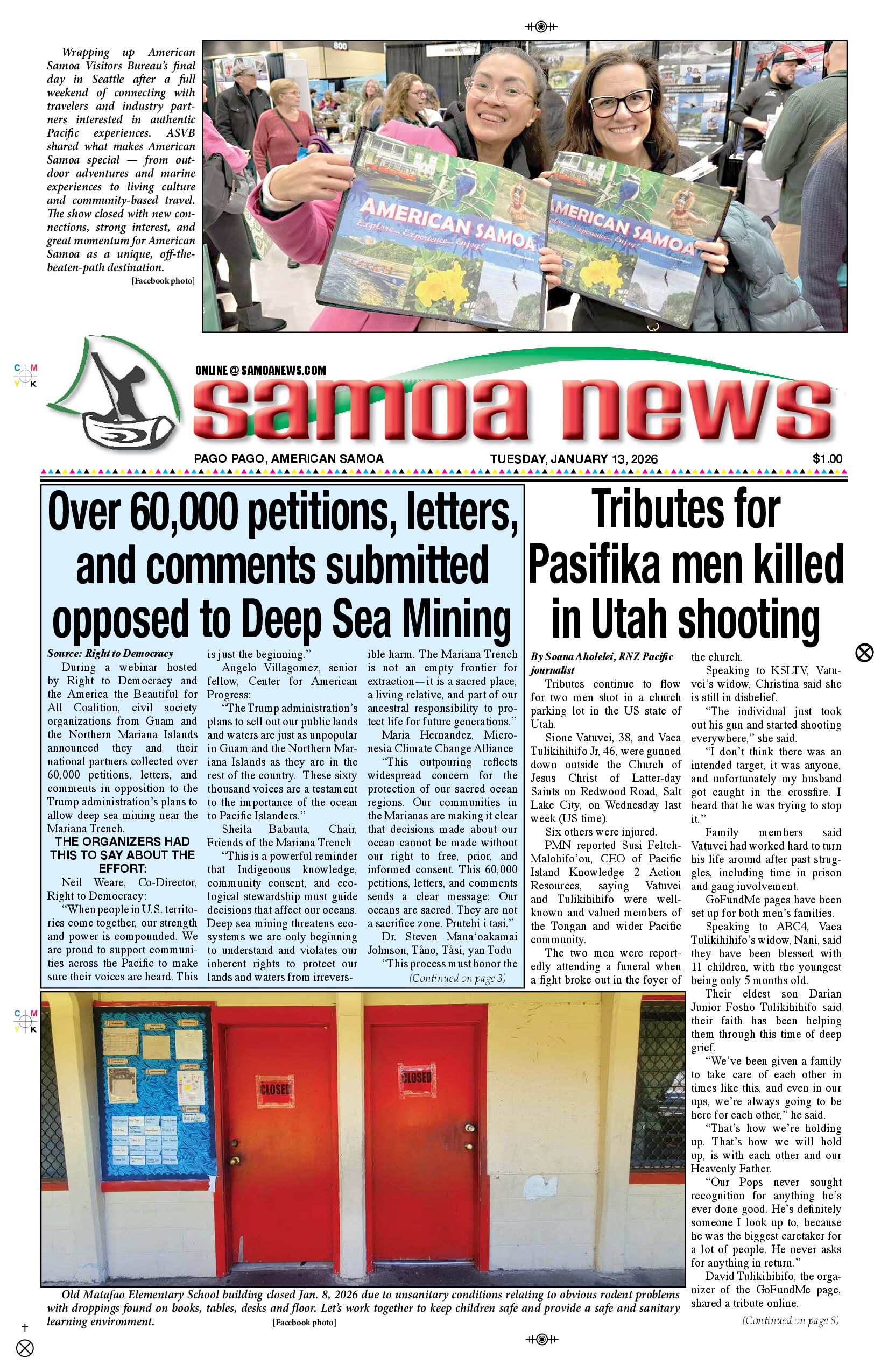 SN News Tuesday, January 13, 2026