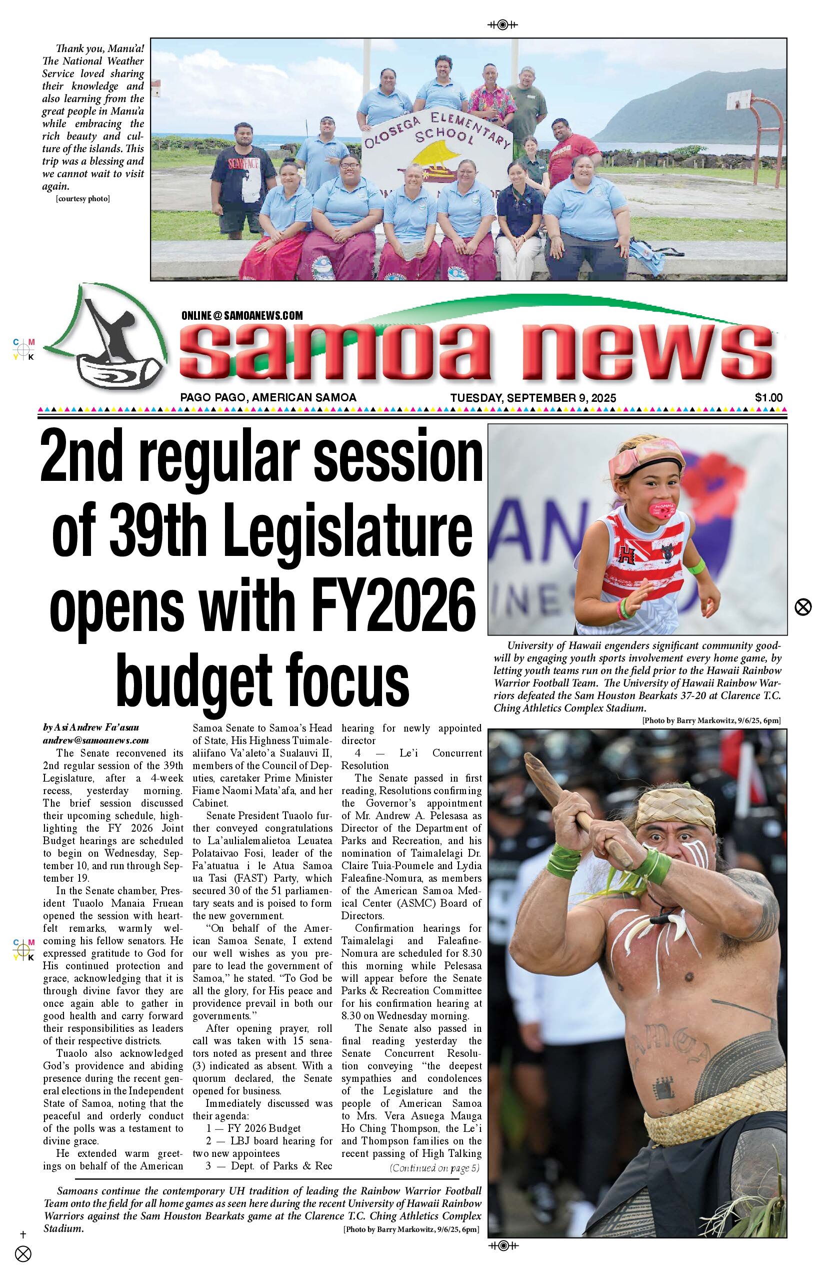 SN News Tuesday, September 09, 2025