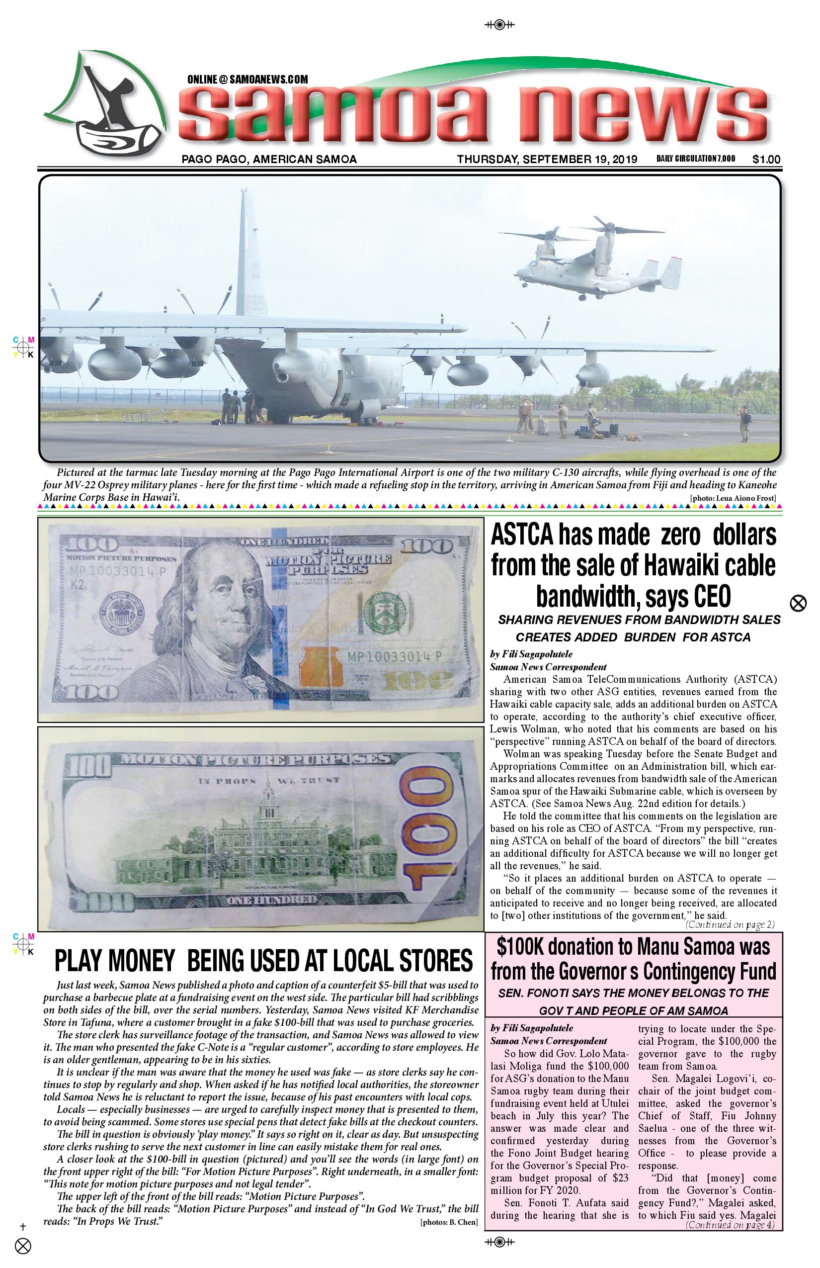 SN News Thursday, September 19, 2019