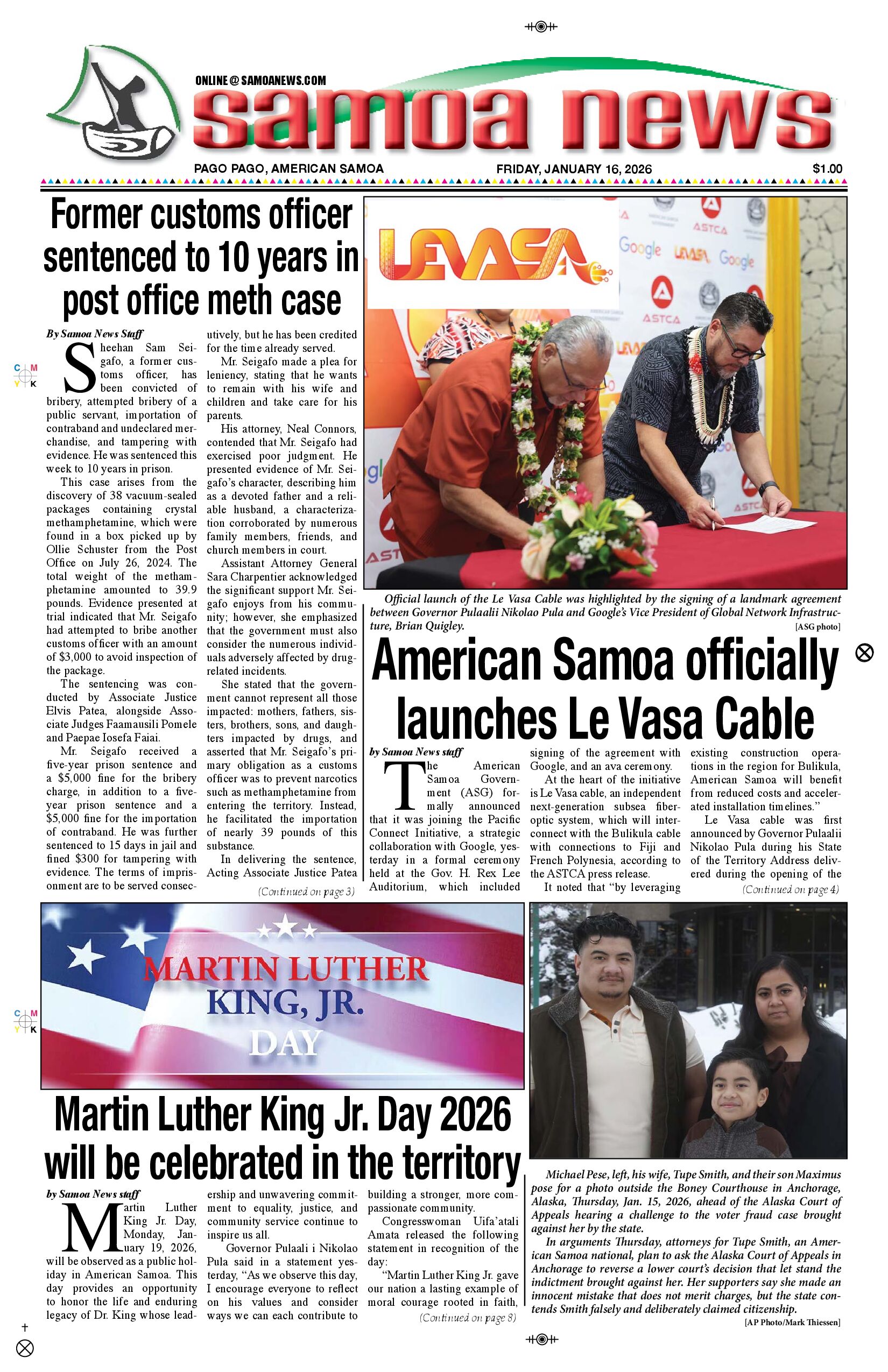 SN News Friday, January 16, 2026