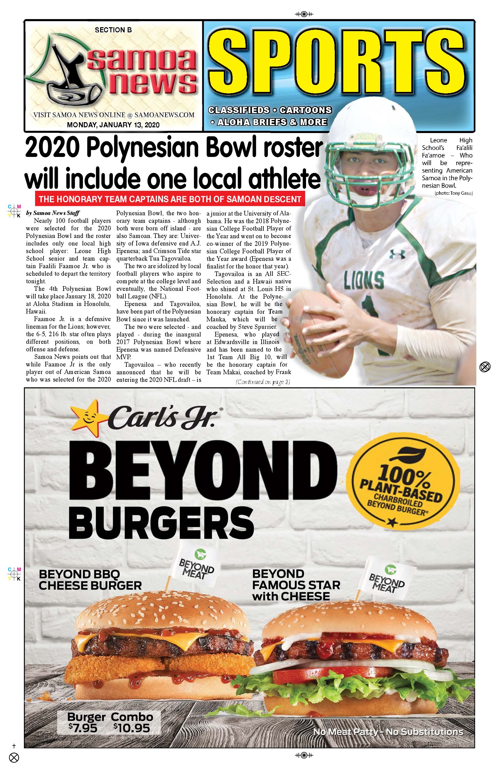 SN Sports Monday, January 13, 2020