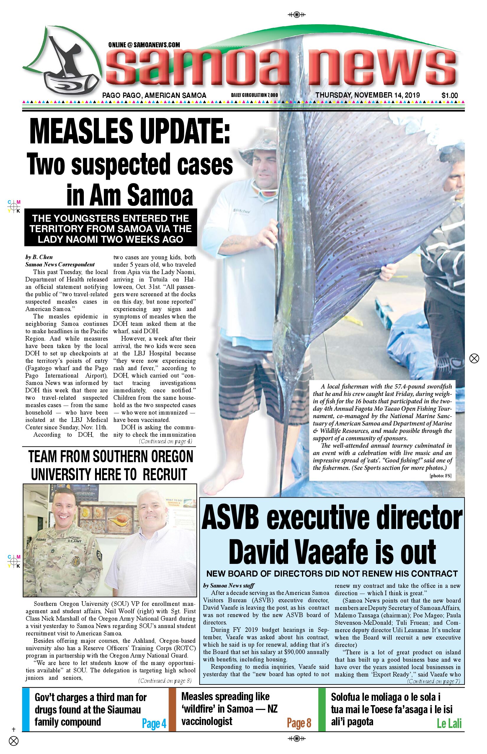 SN News Thursday, November 14, 2019