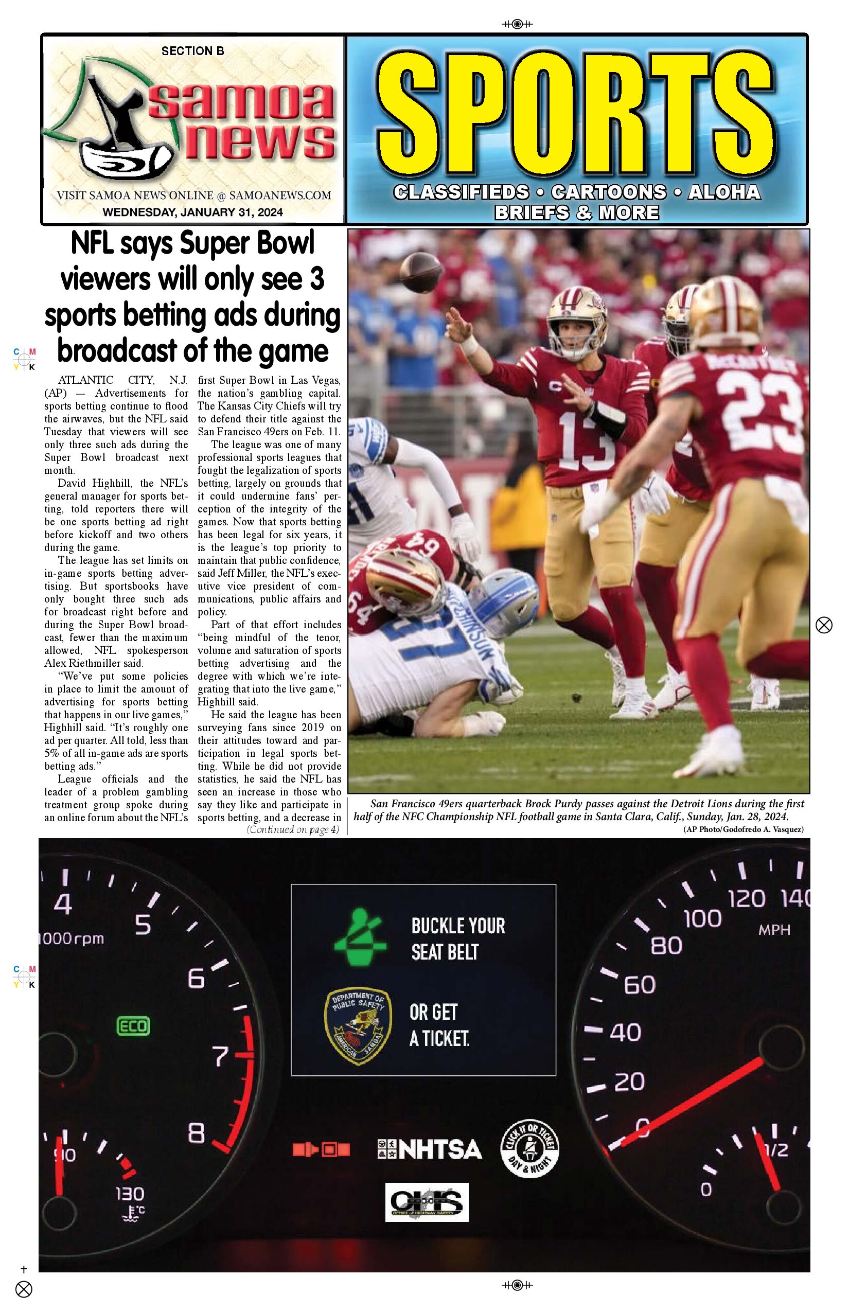 SN Sports Wednesday, January 31, 2024