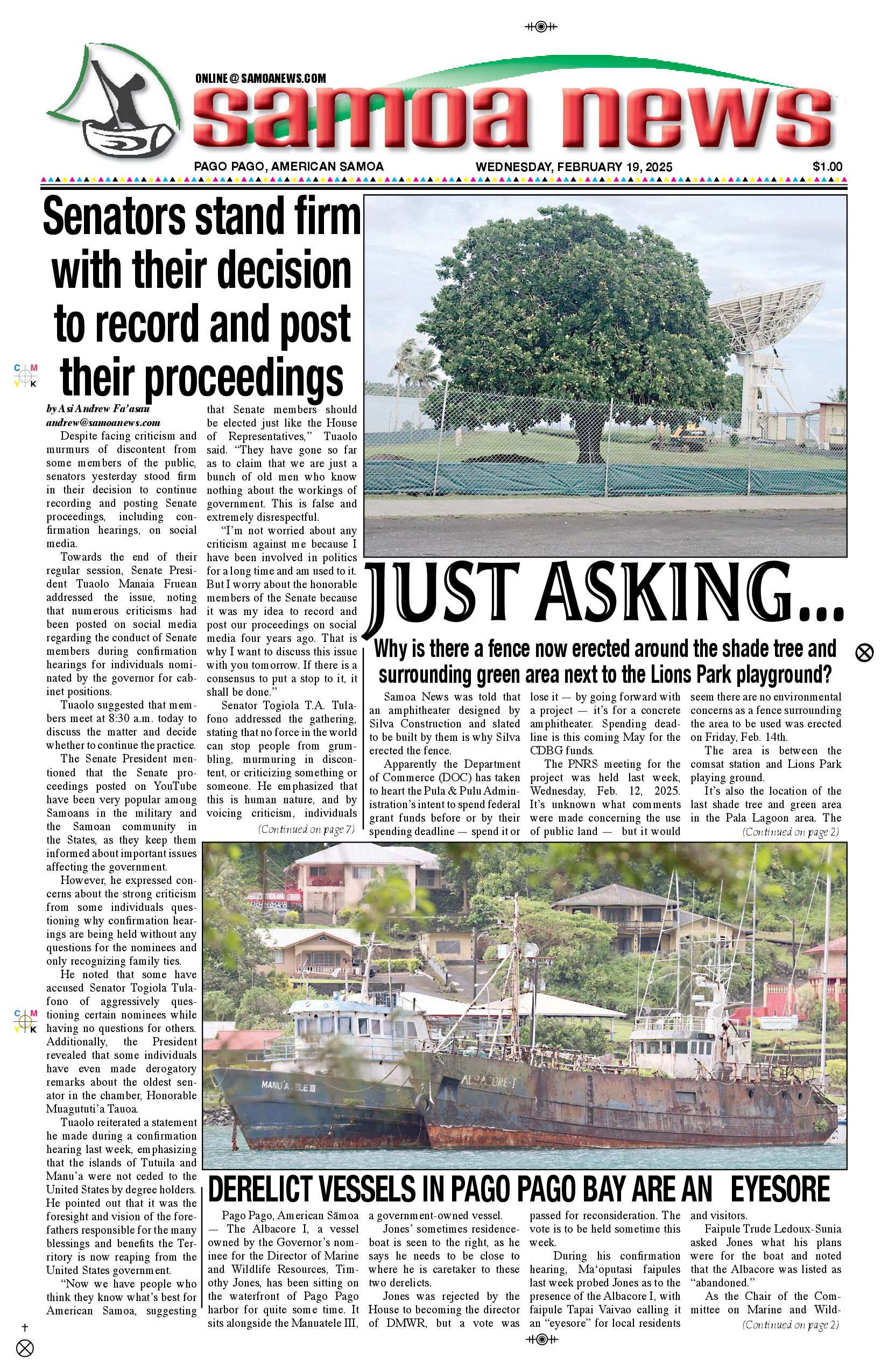 SN News Wednesday, February 19, 2025