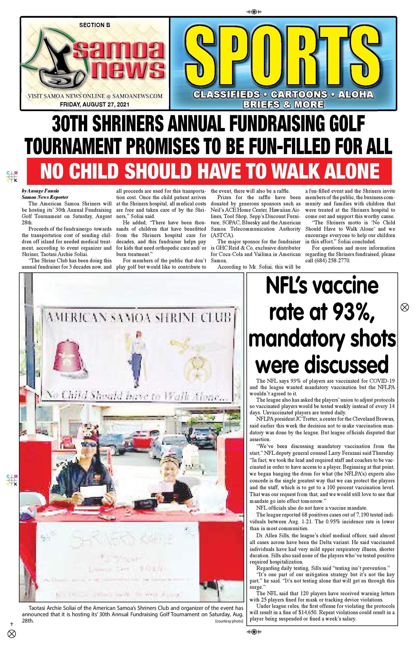 SN Sports Friday August 27, 2021