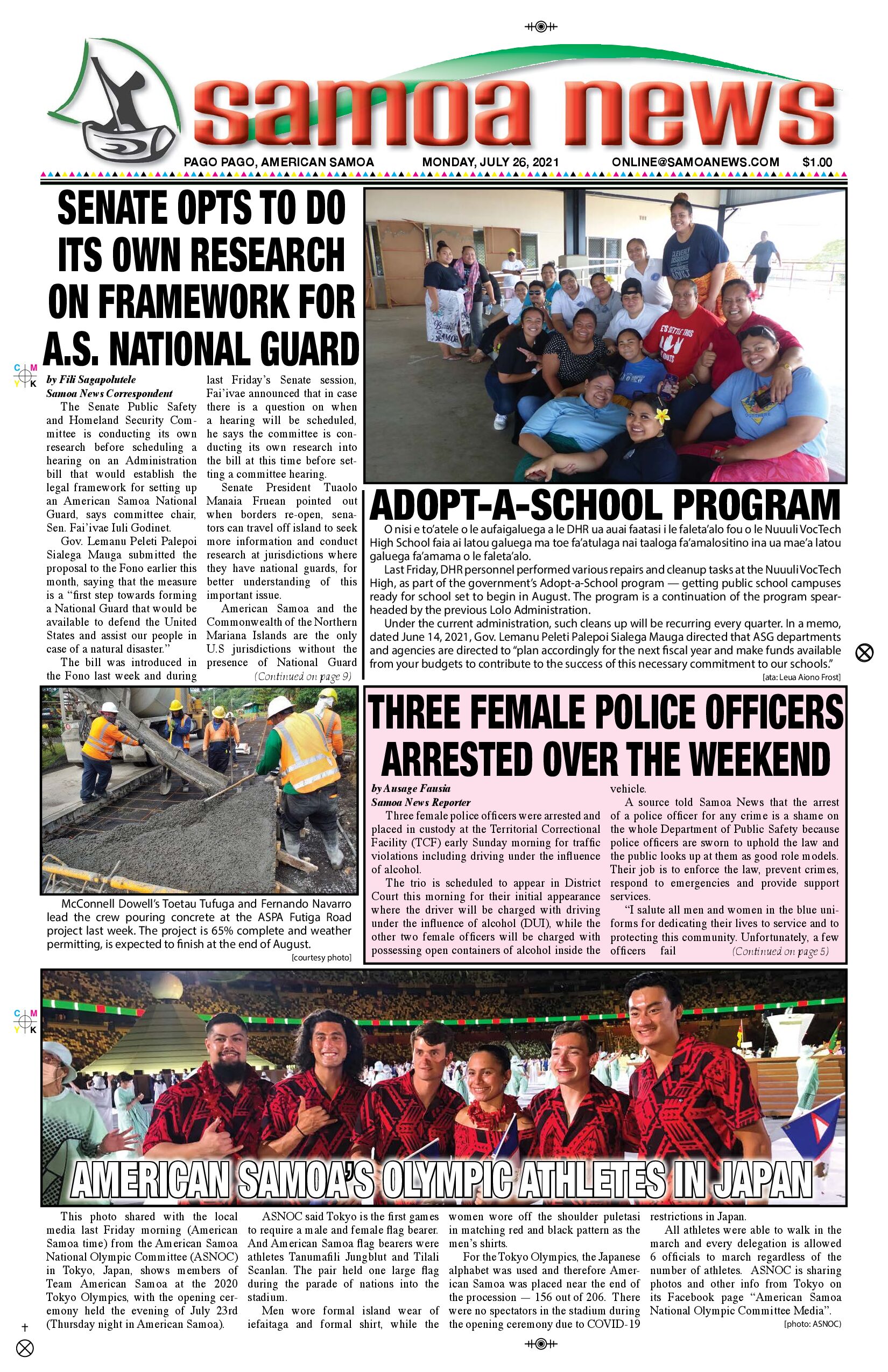 SN News Monday, July 26, 2021