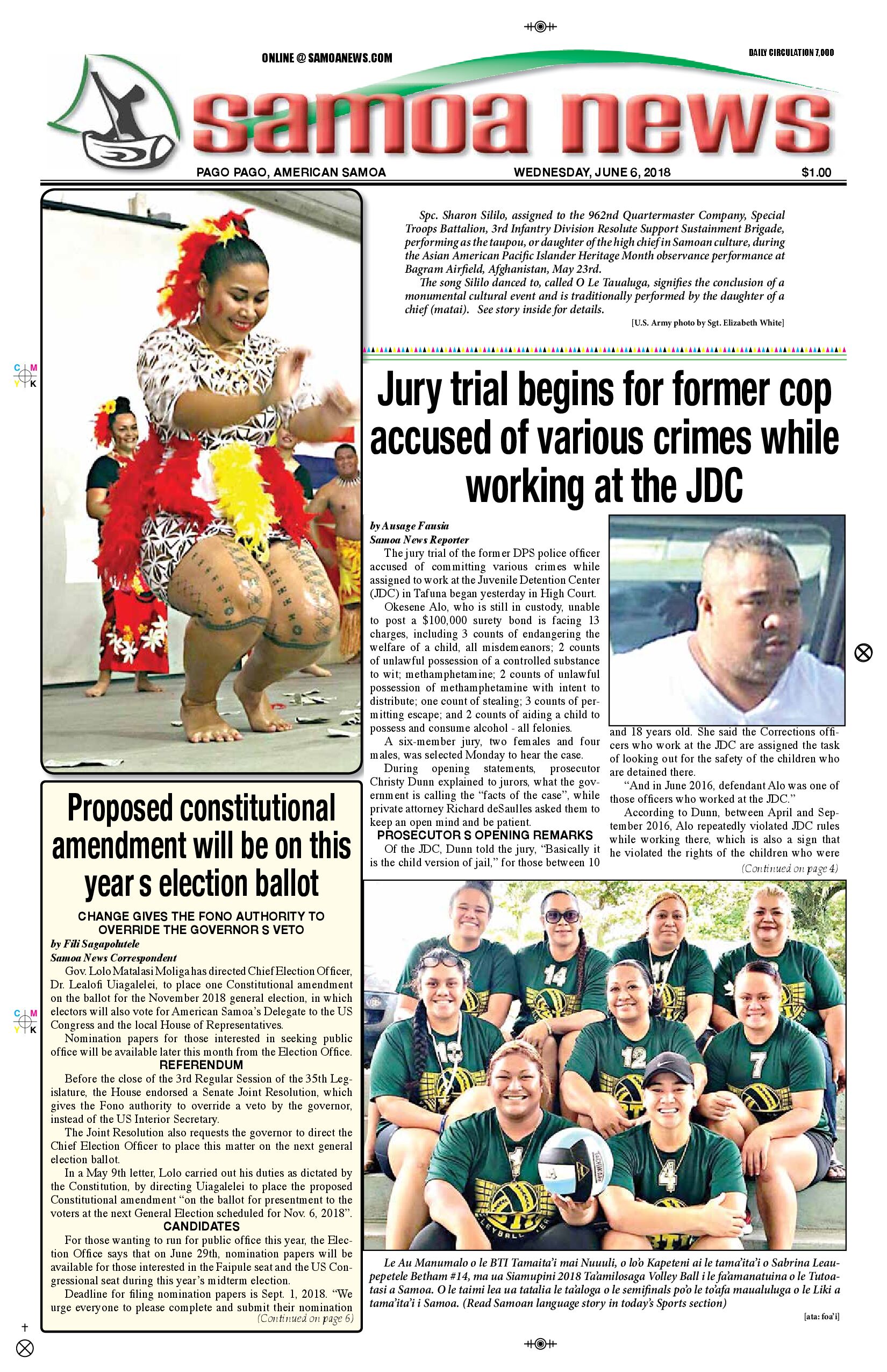 SN News Wednesday, June 06, 2018