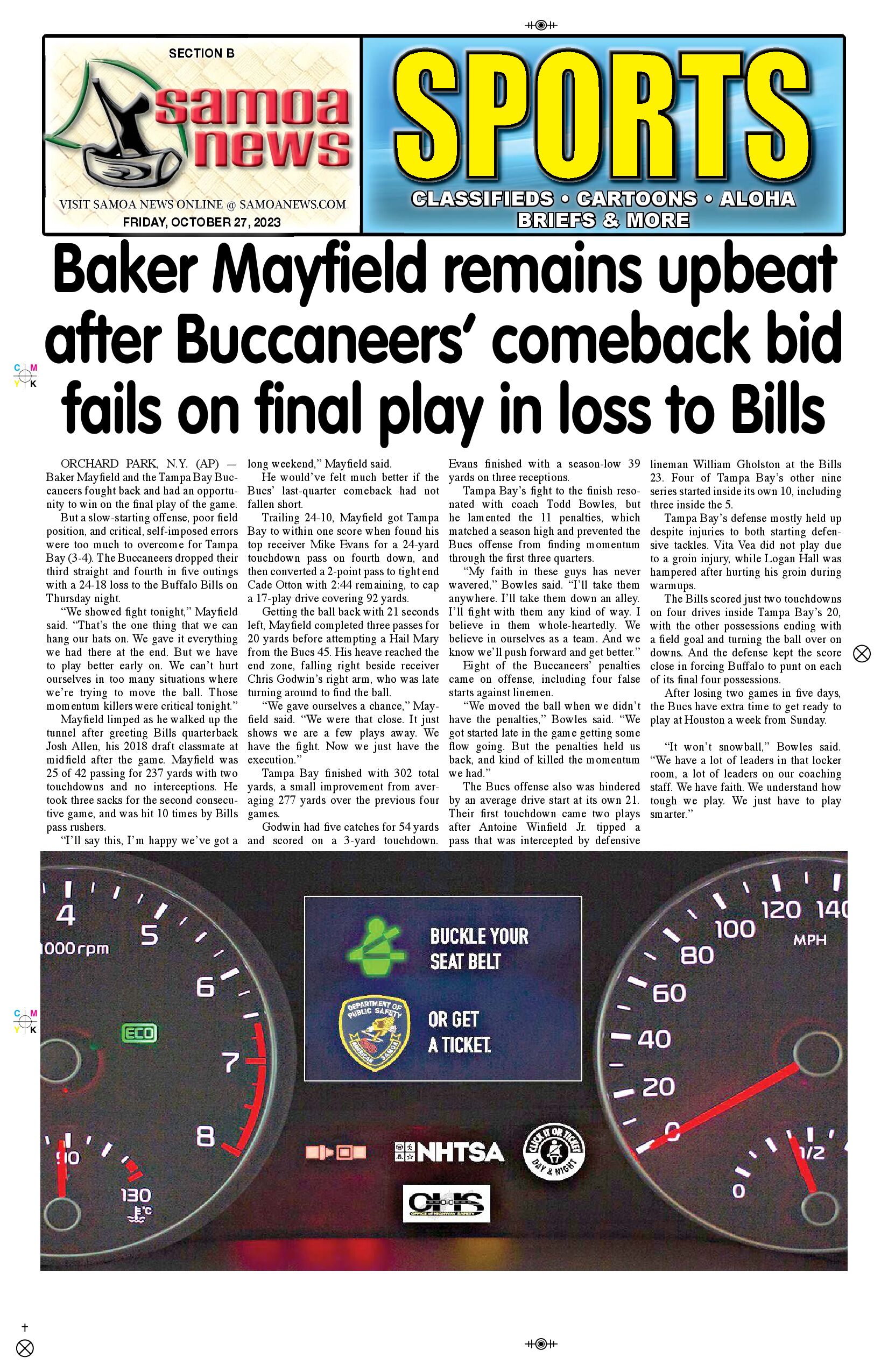 SN Sports Friday, October 27, 2023