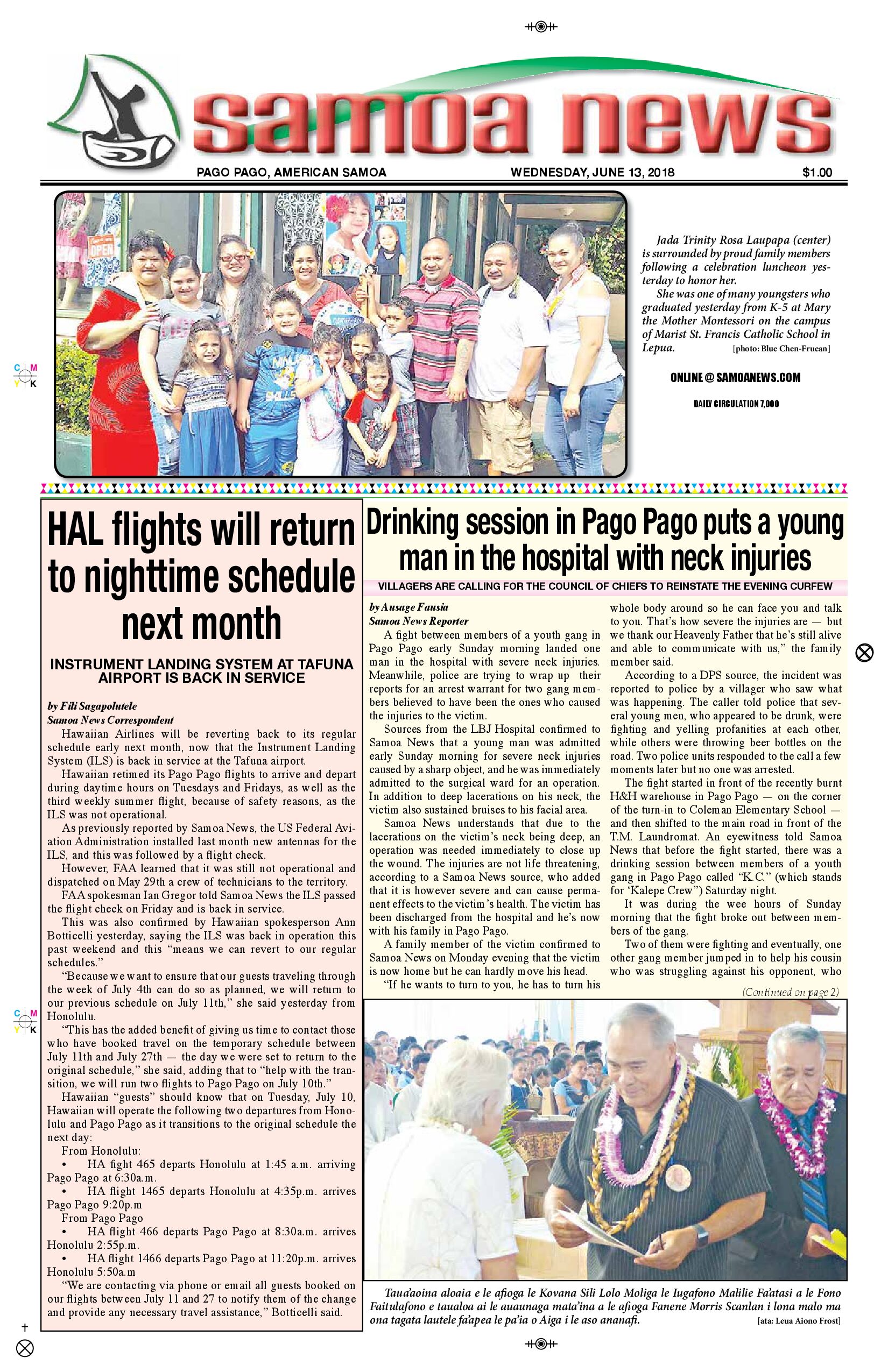 SN News Wednesday, June 13, 2018