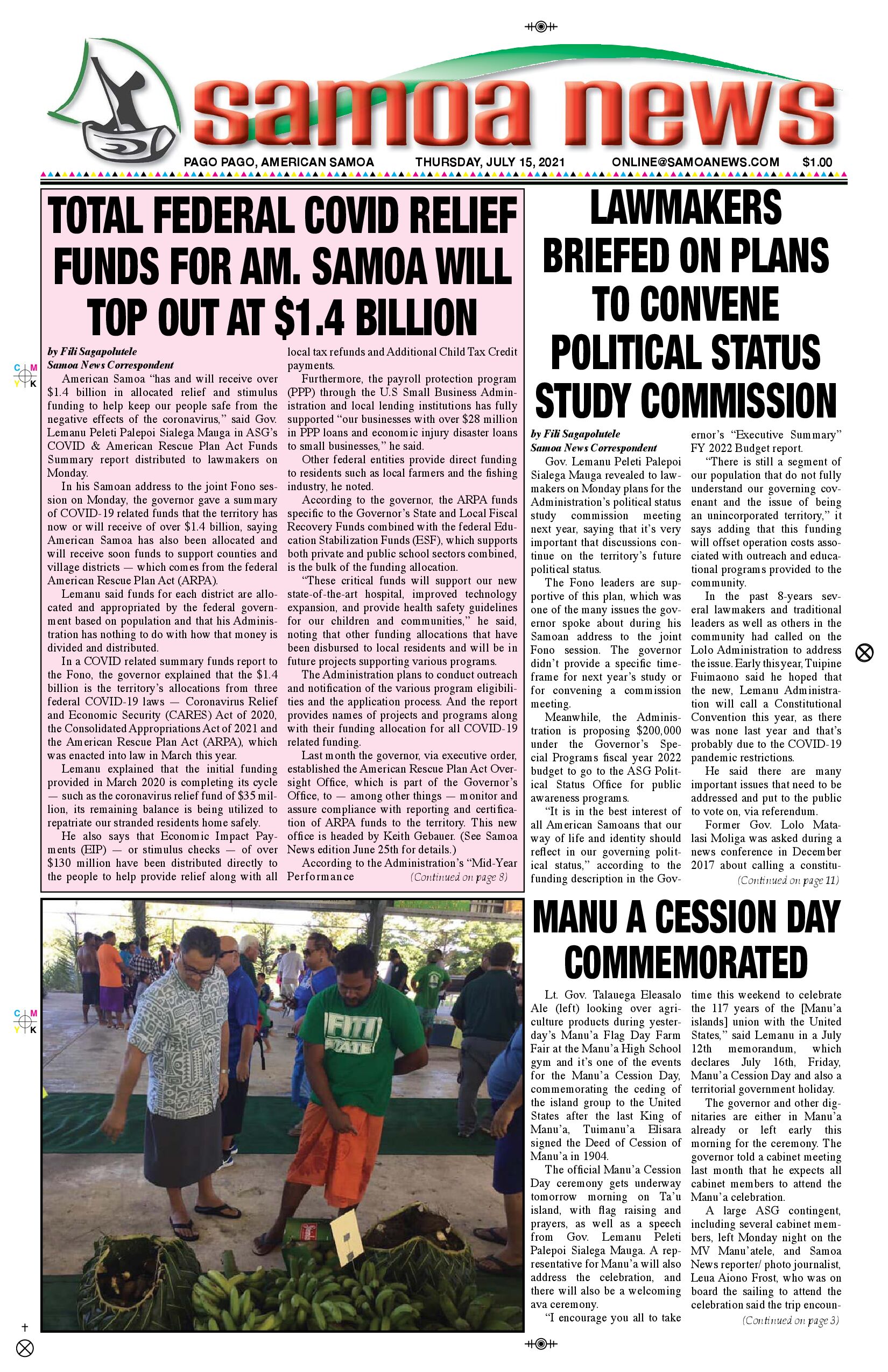 SN News Thursday, July 15, 2021