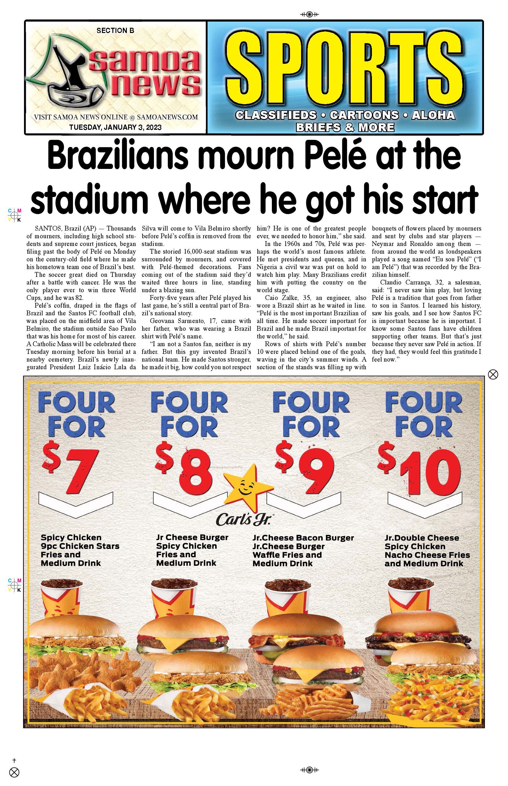 SN Sports Tuesday, January 03, 2023