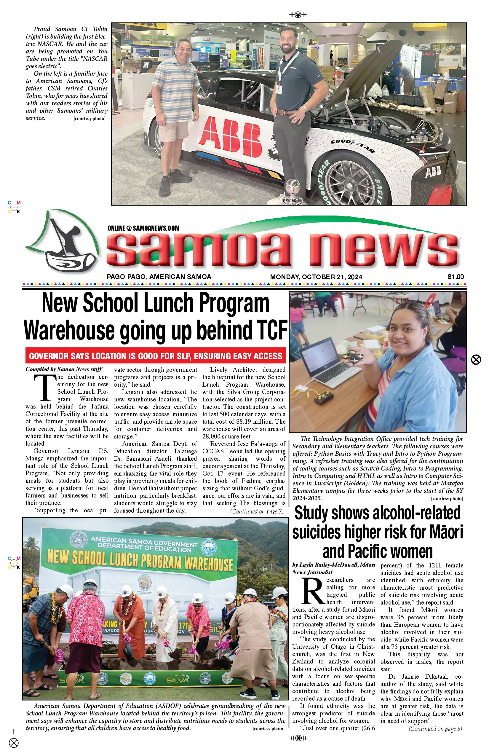 SN News Monday, October 21, 2024