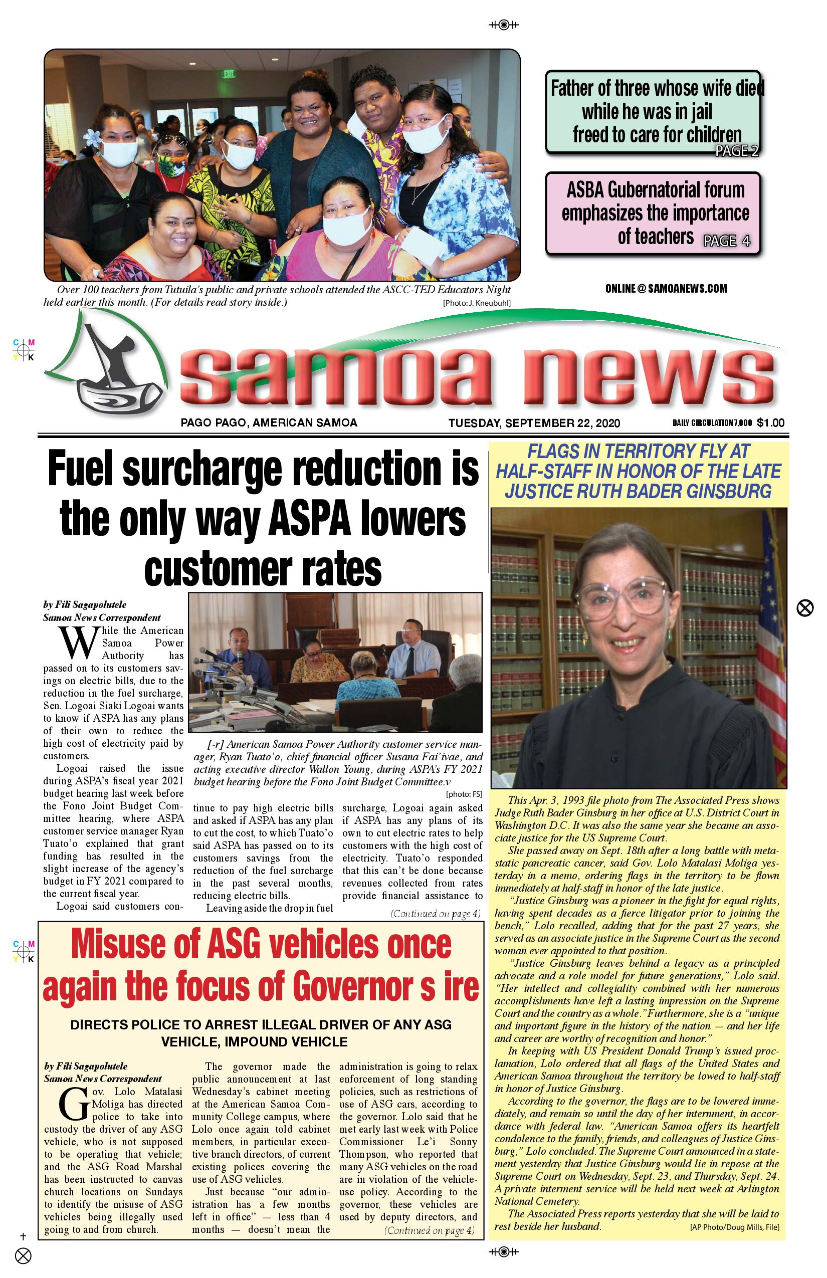 SN News Tuesday, Sept 22, 2020