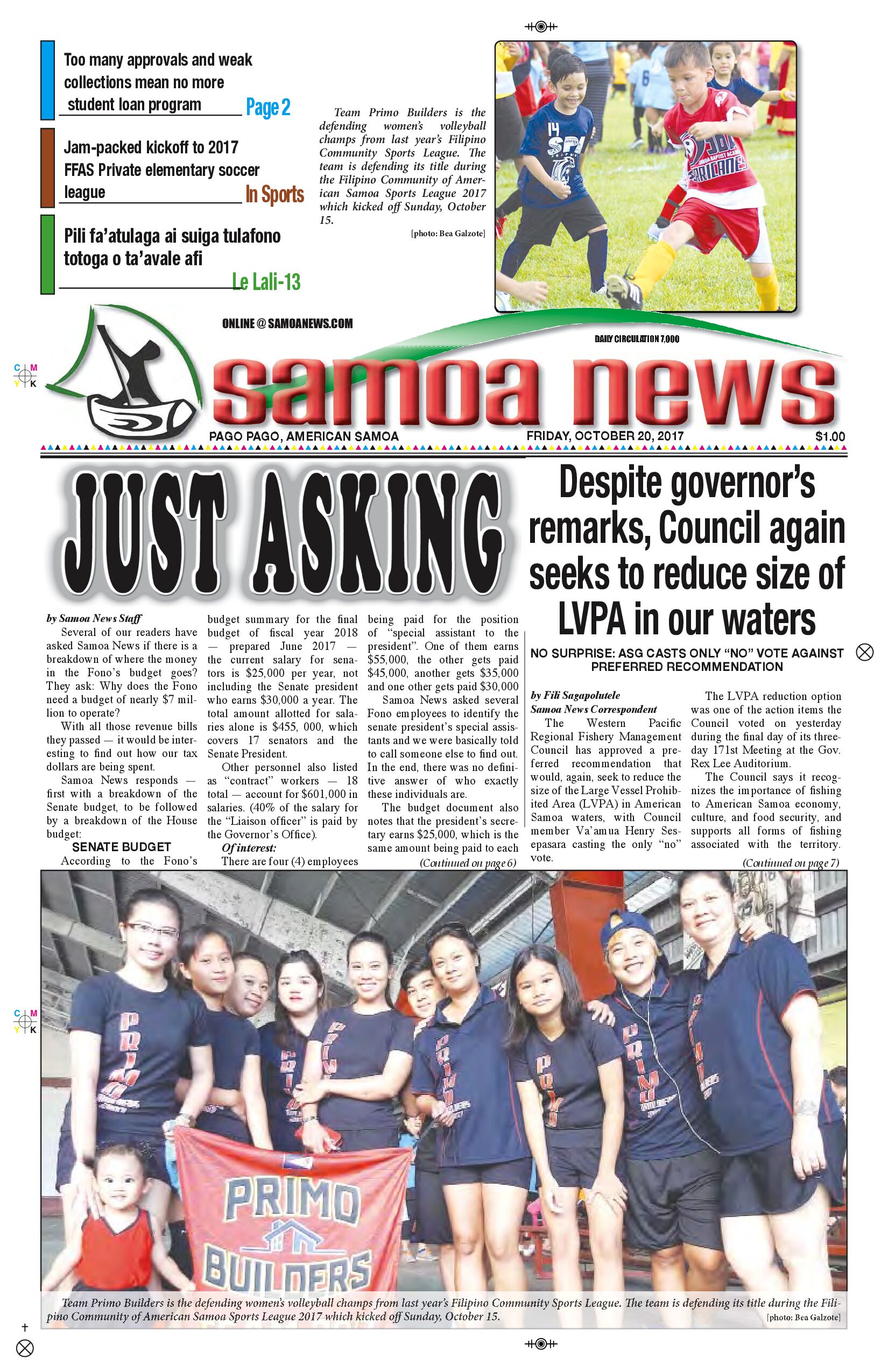 SN News Friday, Oct. 20, 2017