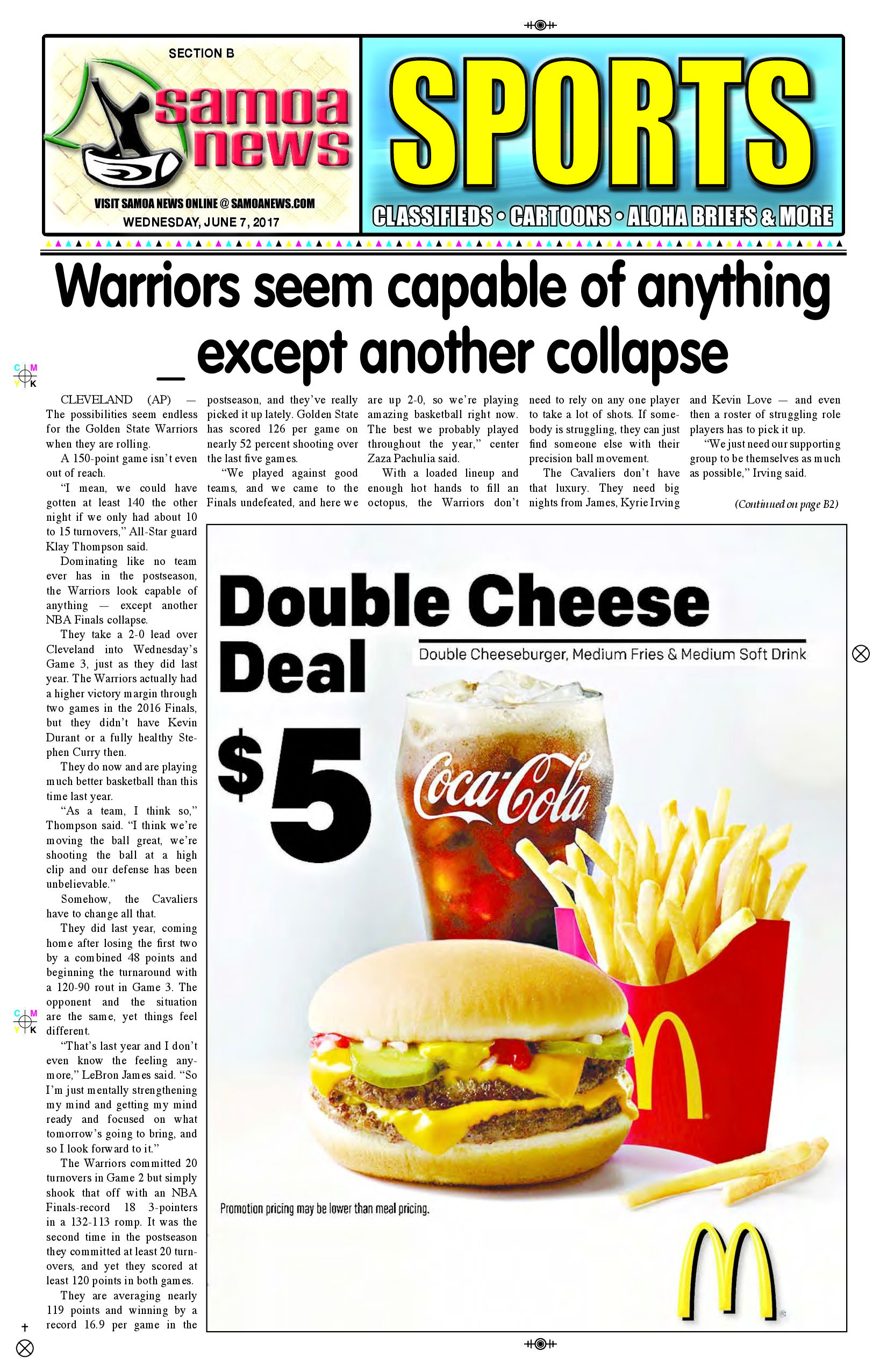 SN Sports Wednesday June 7, 2017