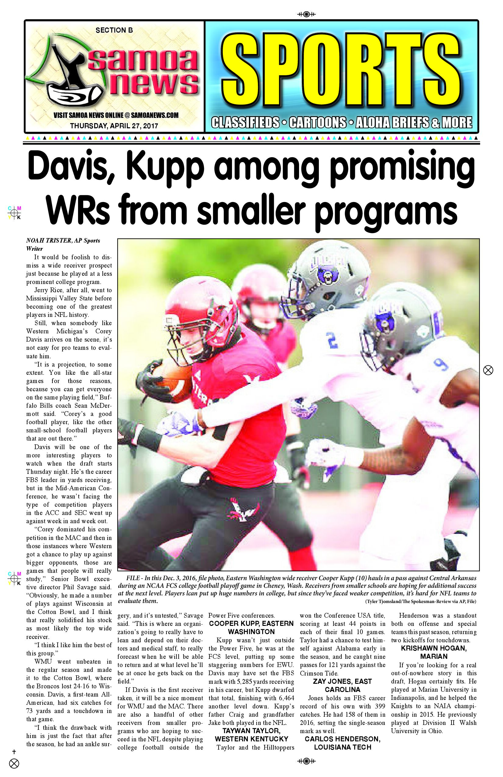 SN Sports Thursday, April 27, 2017