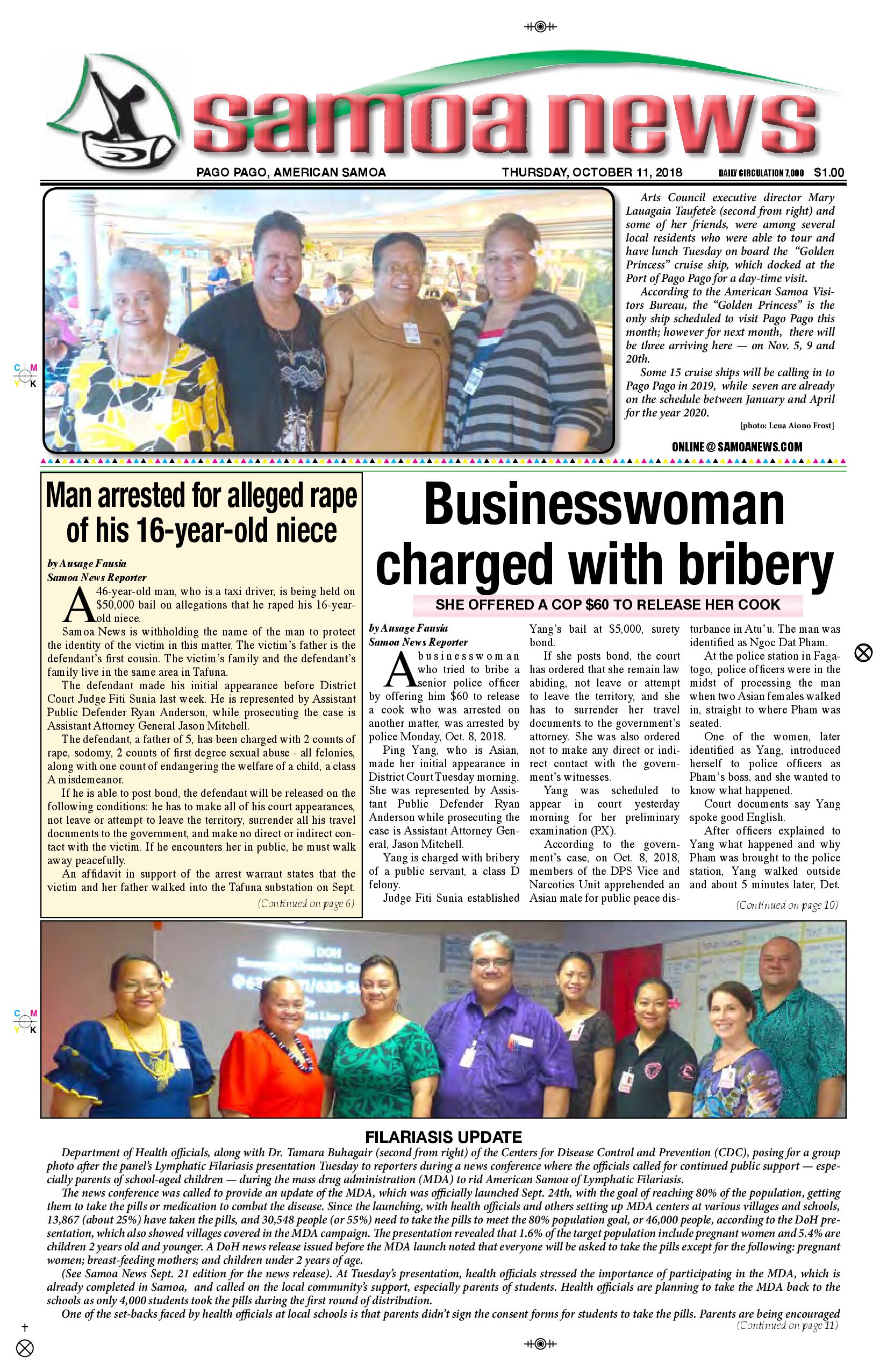 SN News Thursday, October 11, 2018